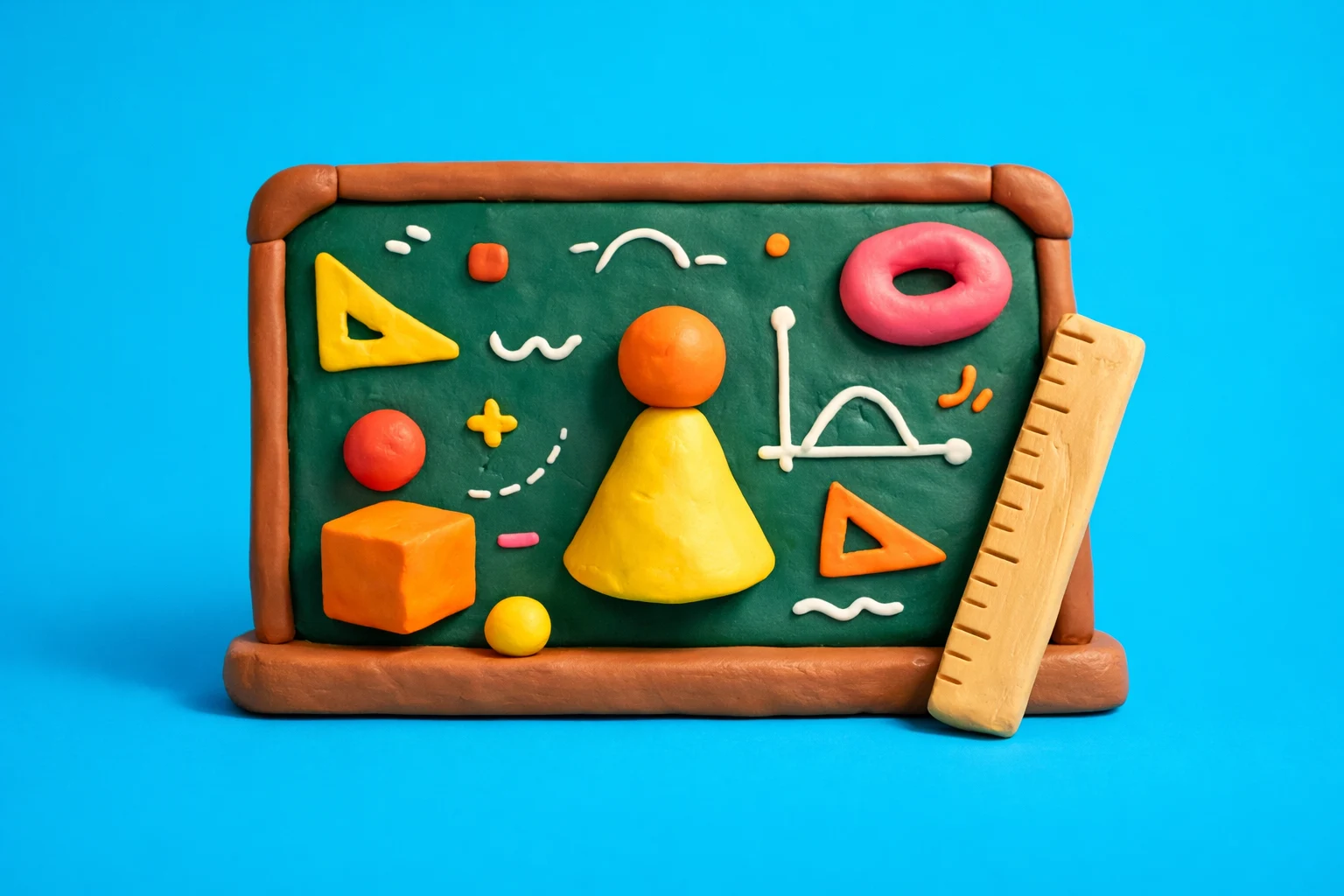 Math 144 Quiz 1 - claymation artwork