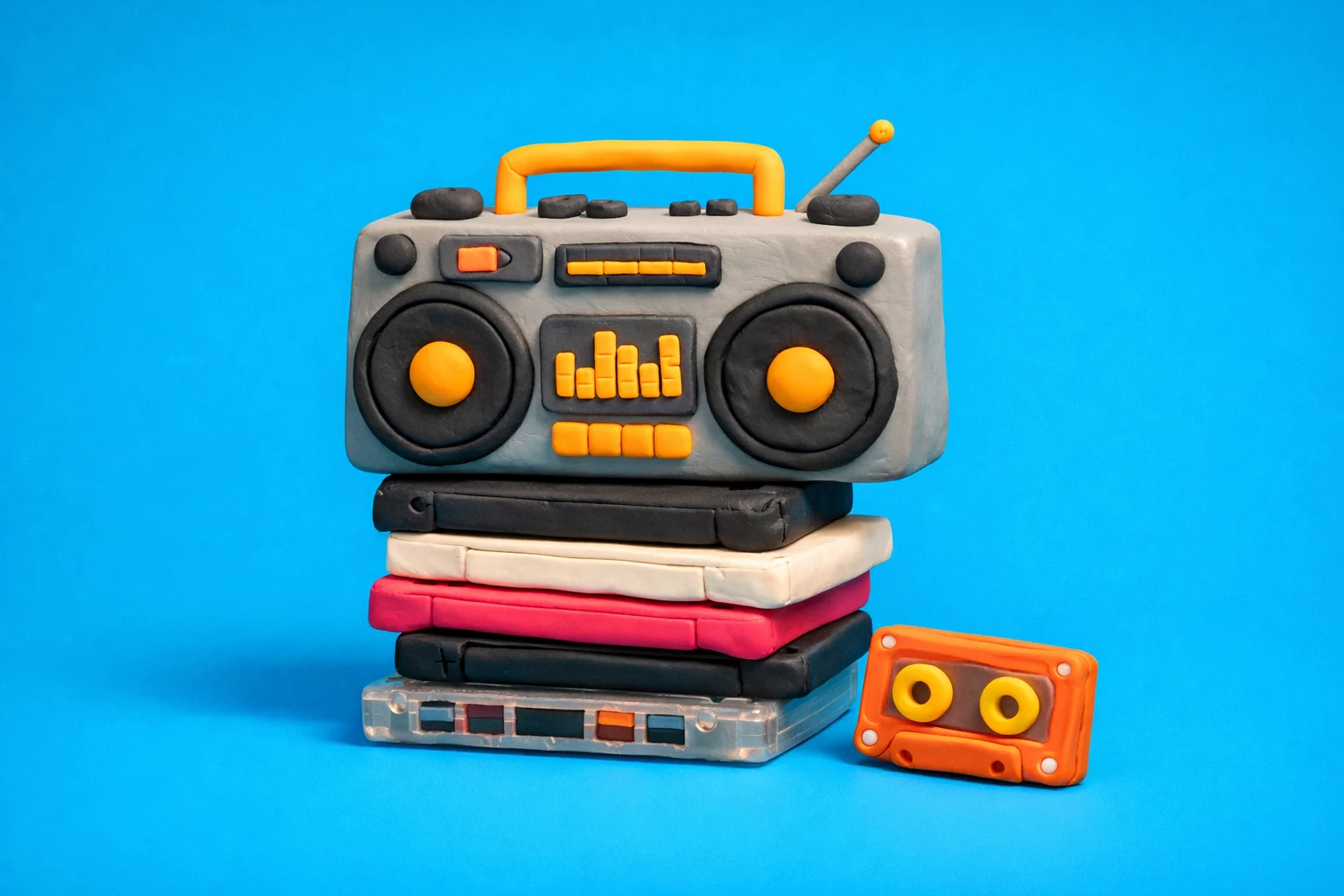 90s R&B Trivia Questions And Answers - claymation artwork