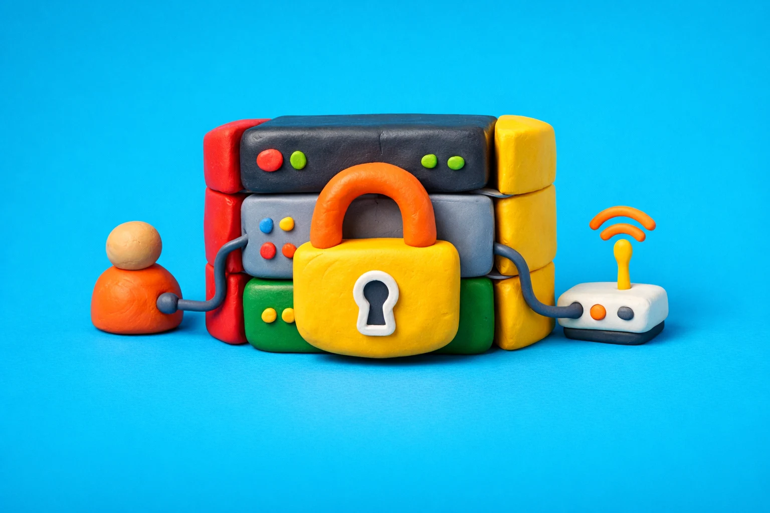 14.8.2 Access Control Lists - claymation artwork