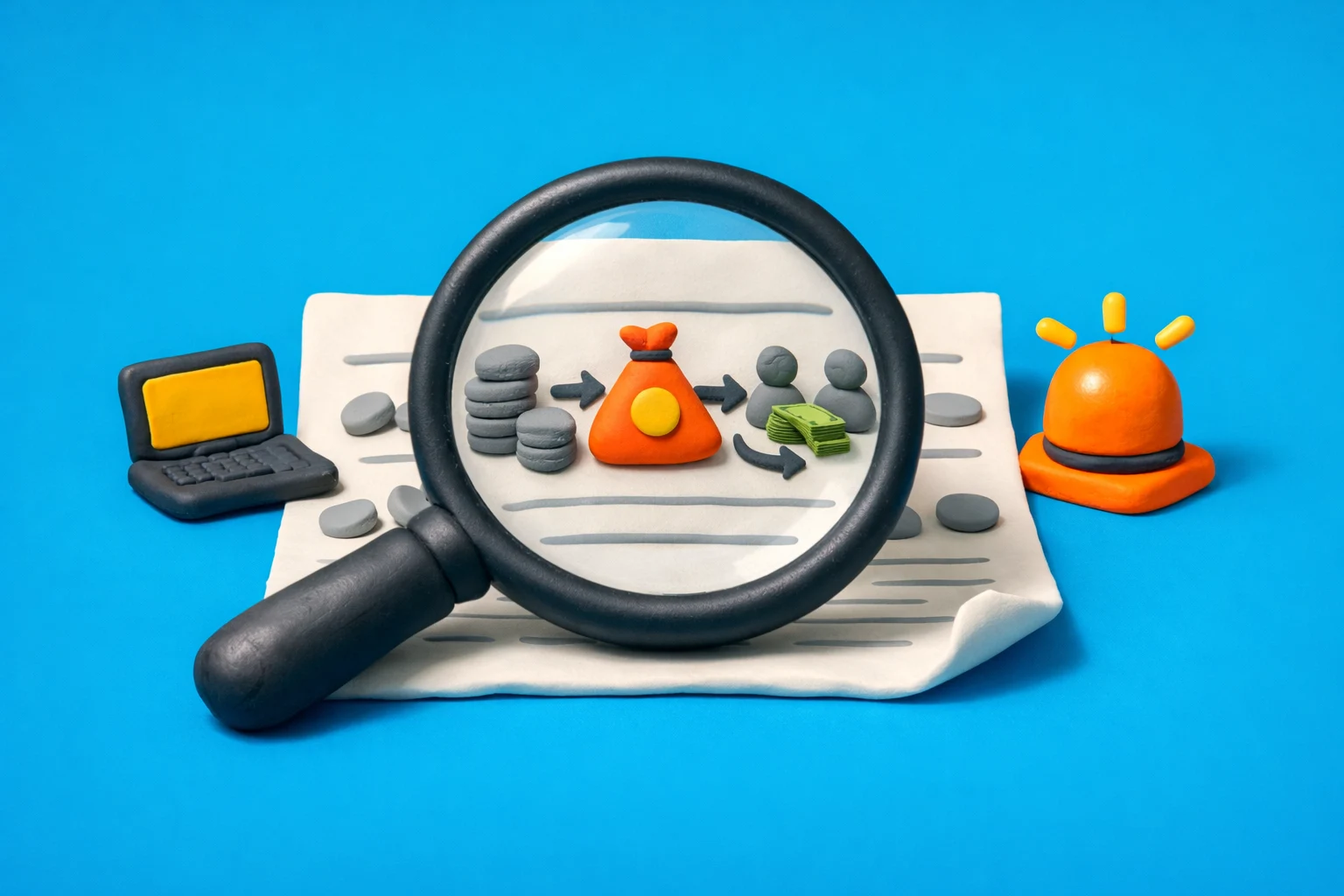 AML Compliance - claymation artwork