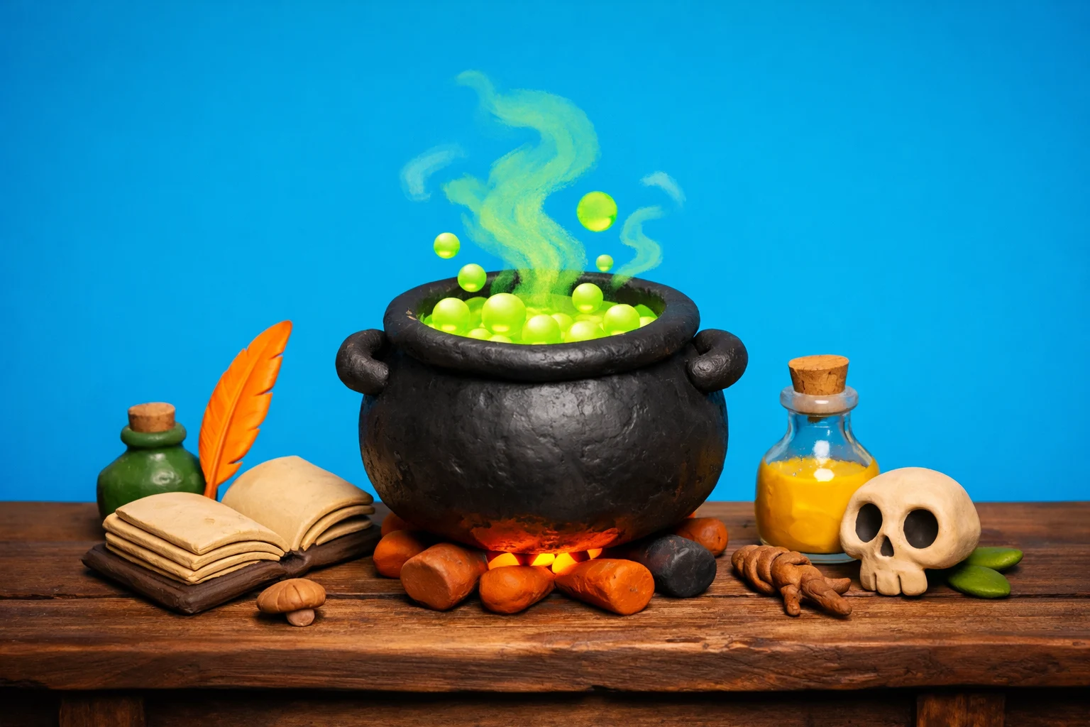 Hogwarts Potion Expert - claymation artwork