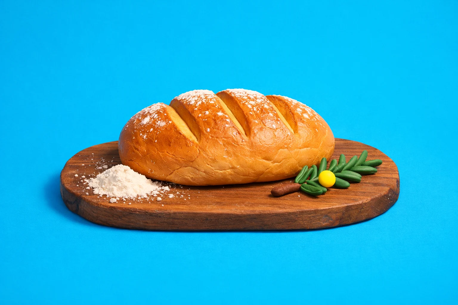 Baking Trivia - claymation artwork