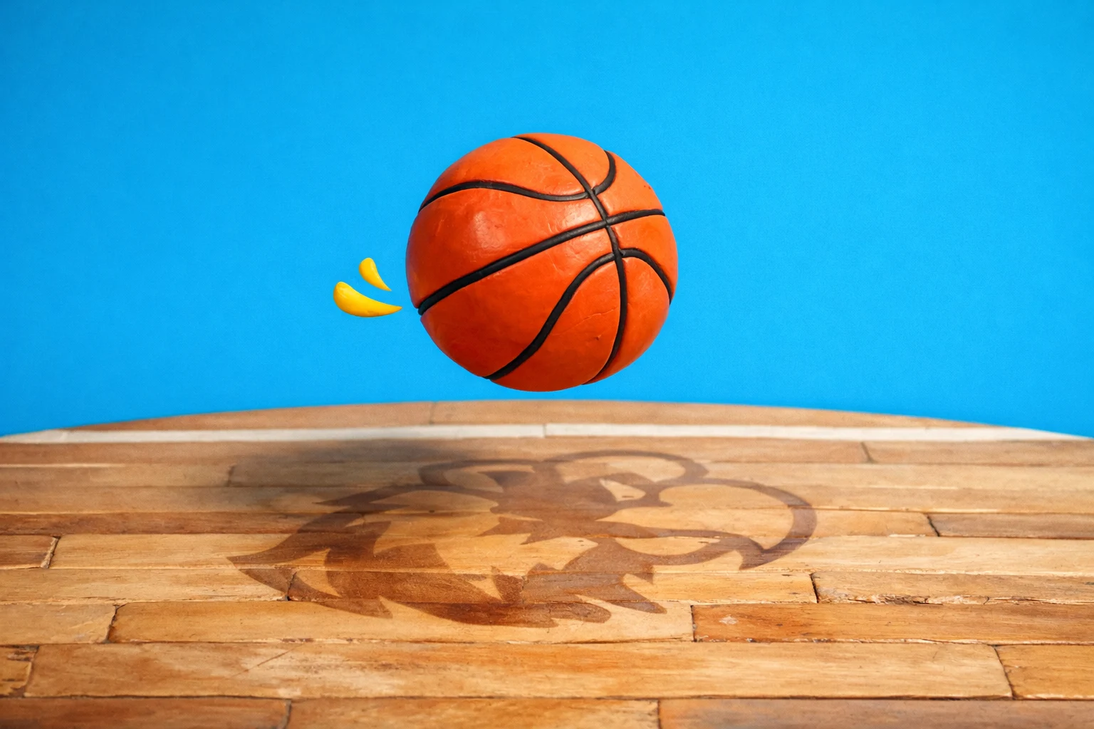 College Basketball Teams - claymation artwork