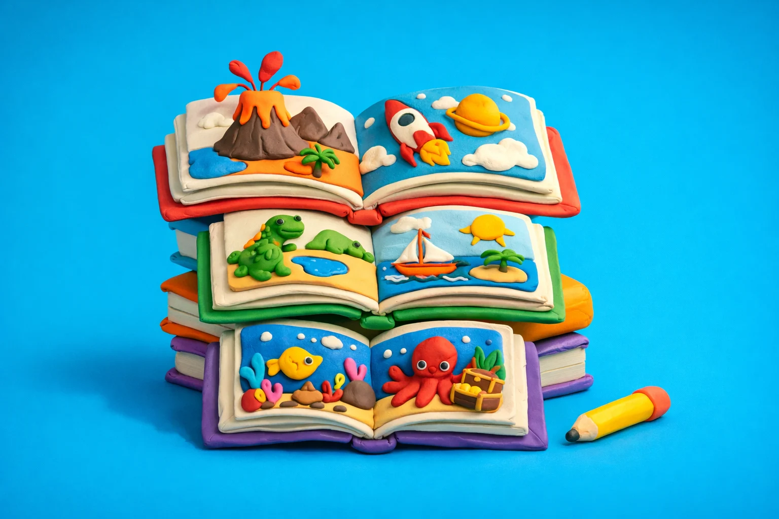 Quiz Plural - claymation artwork