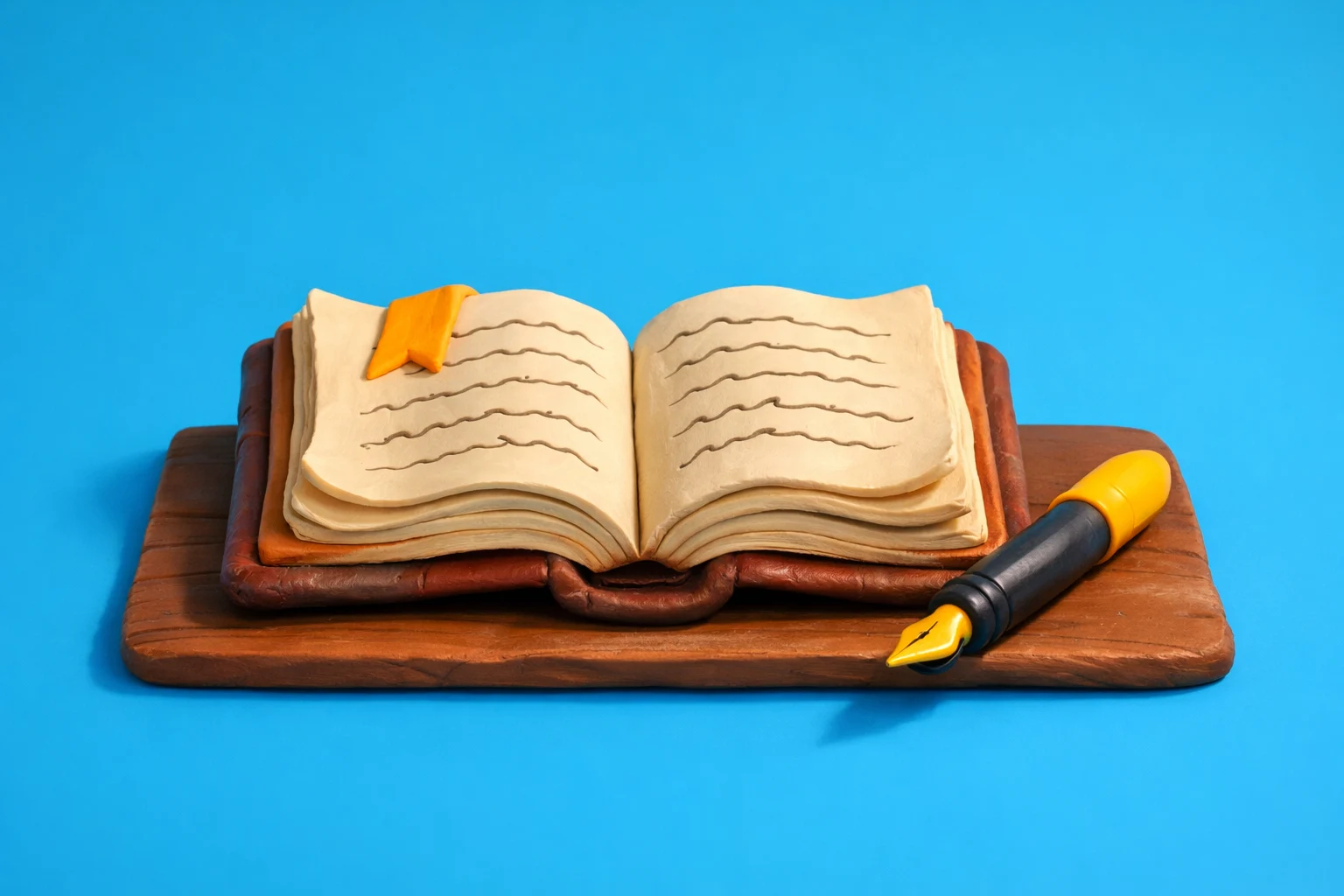 Literature Trivia - claymation artwork