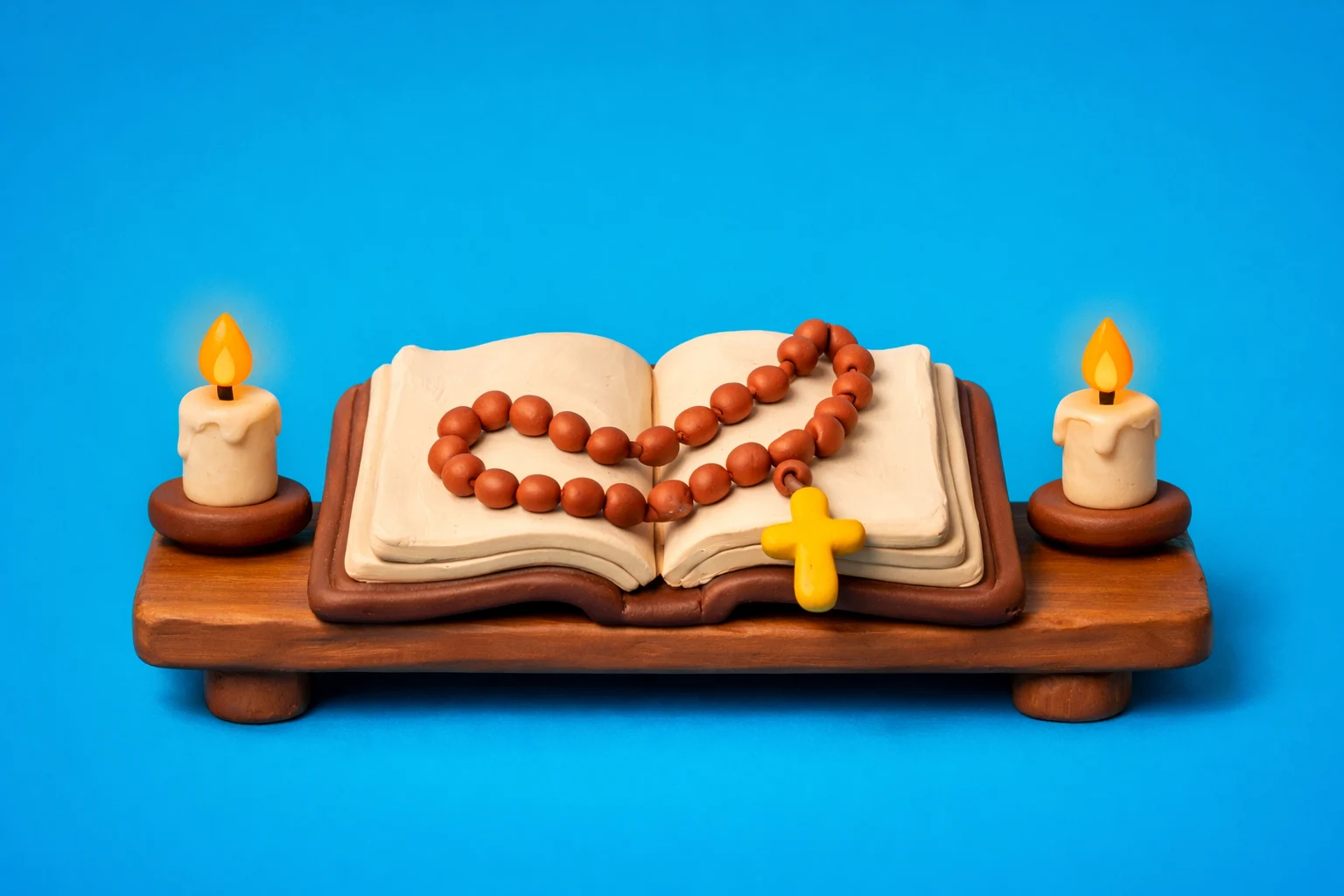 Catholic Catechism Quiz Questions And Answers - claymation artwork