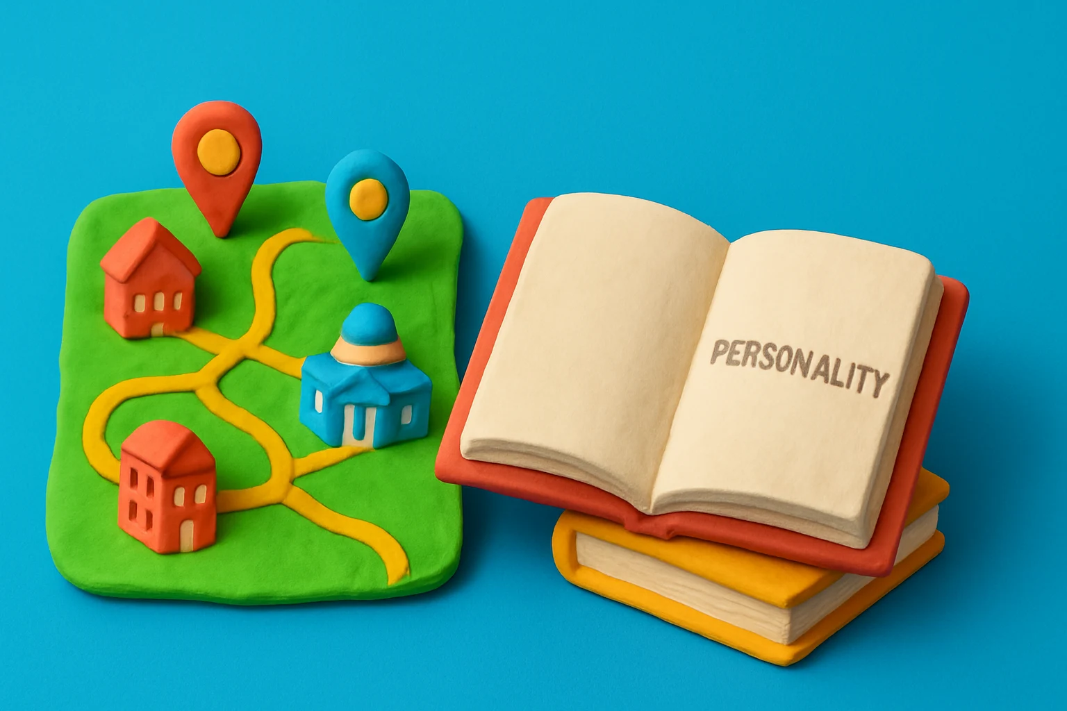 Cp Personality What College Should I Go To - claymation artwork