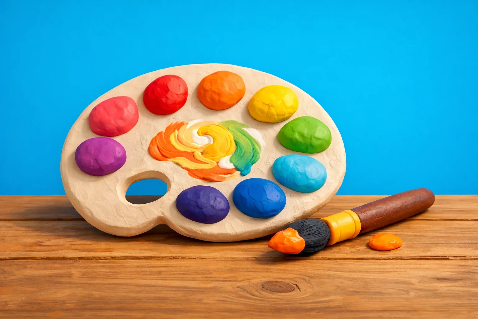 What Color Matches Your Personality - claymation artwork