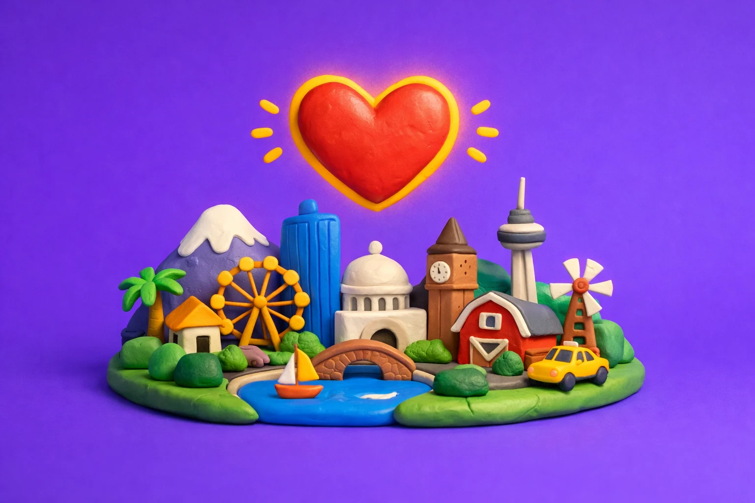 Where Should You Live Quiz Find Your Ideal City - claymation artwork