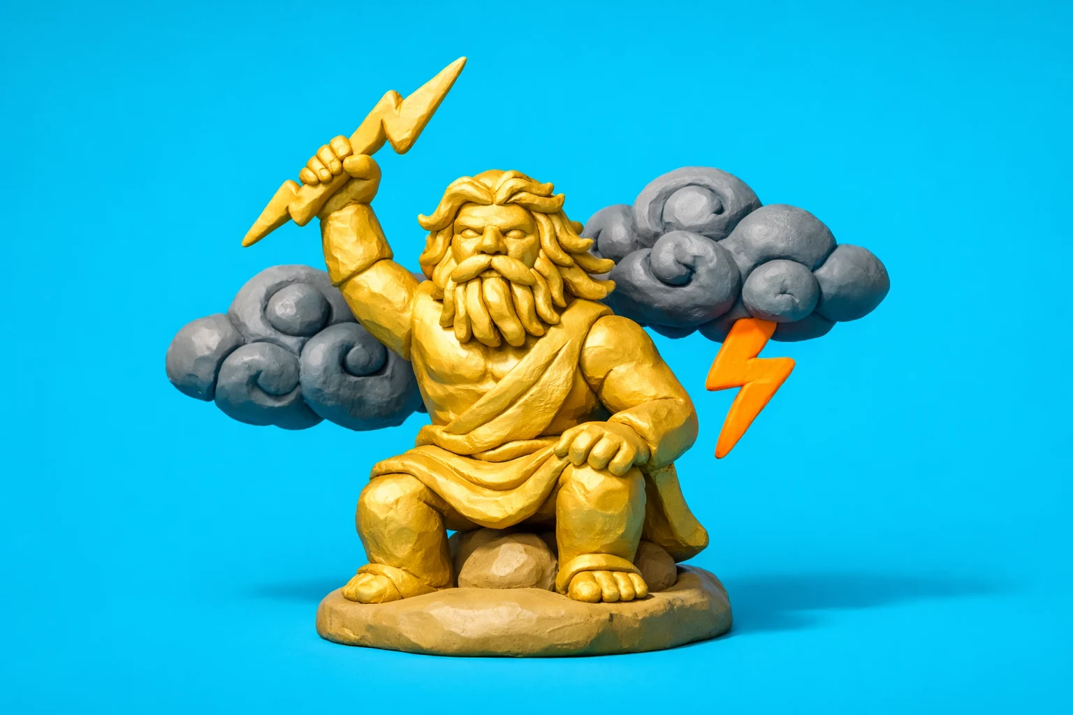 Mythology Trivia - claymation artwork
