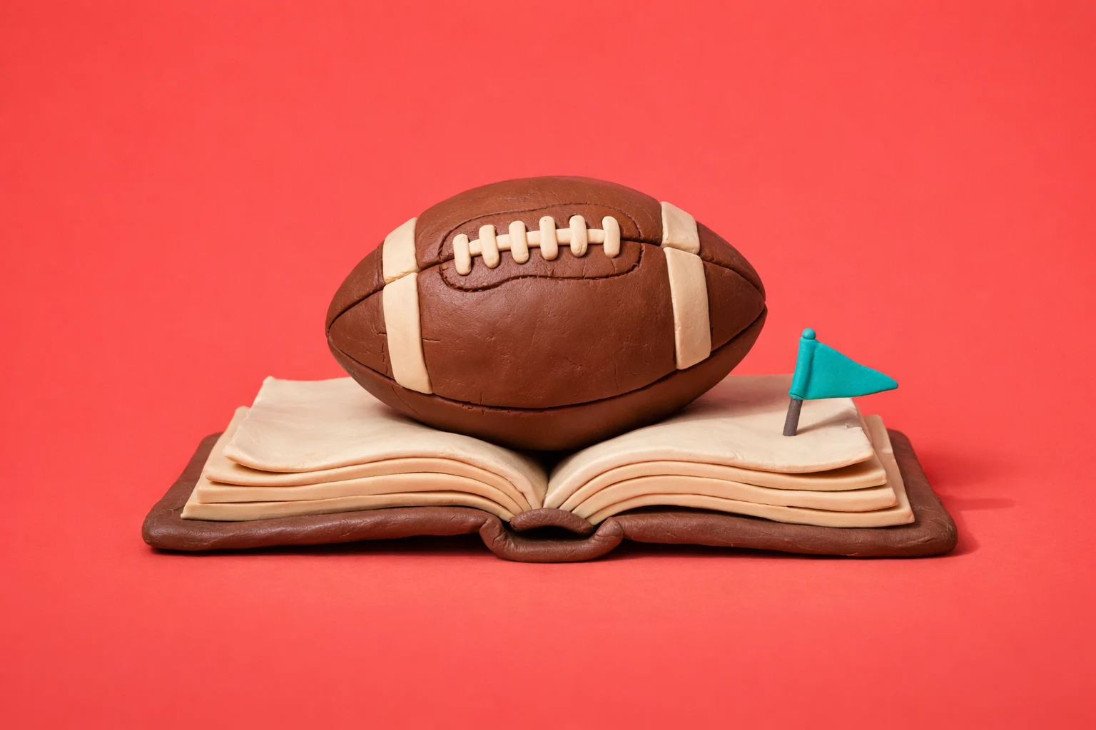 NFL Trivia Quiz Football History and Records - claymation artwork