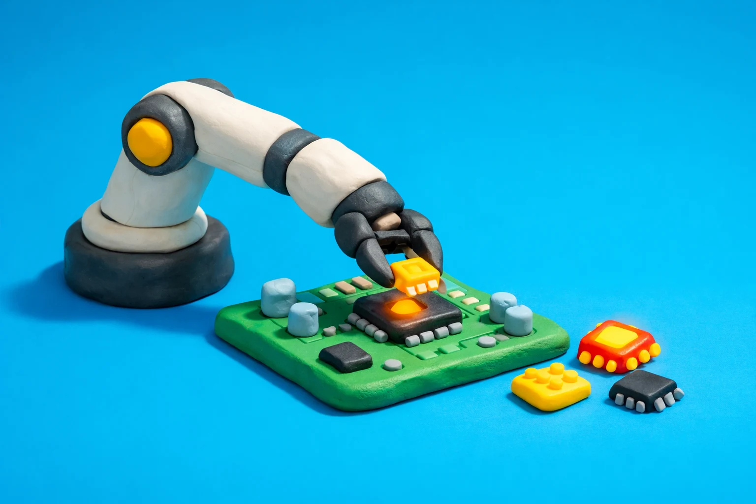 Science And Technology - claymation artwork