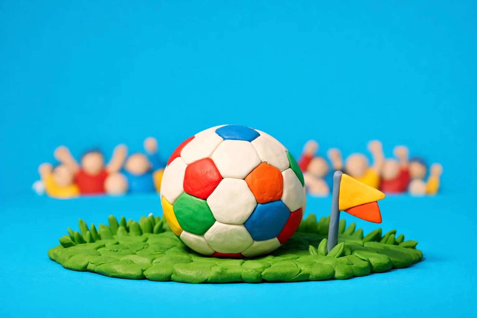 Sports Trivia - claymation artwork