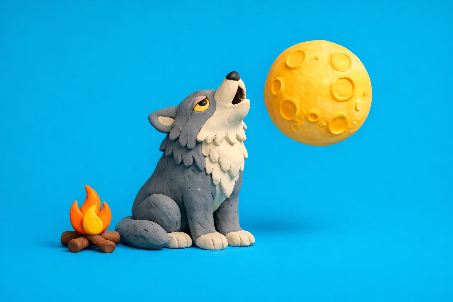 Spirit Animal - claymation artwork