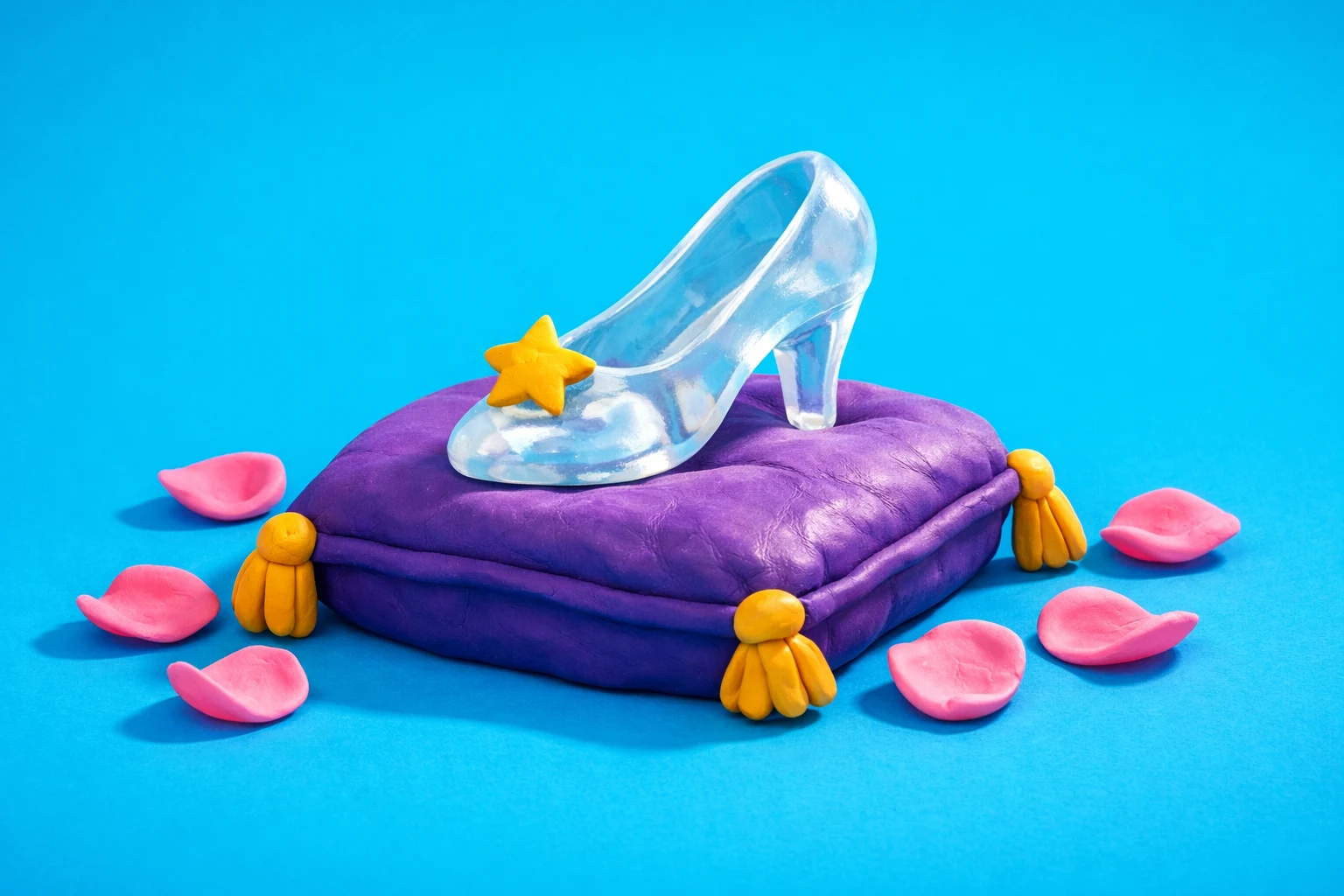 Disney Princess Trivia - claymation artwork