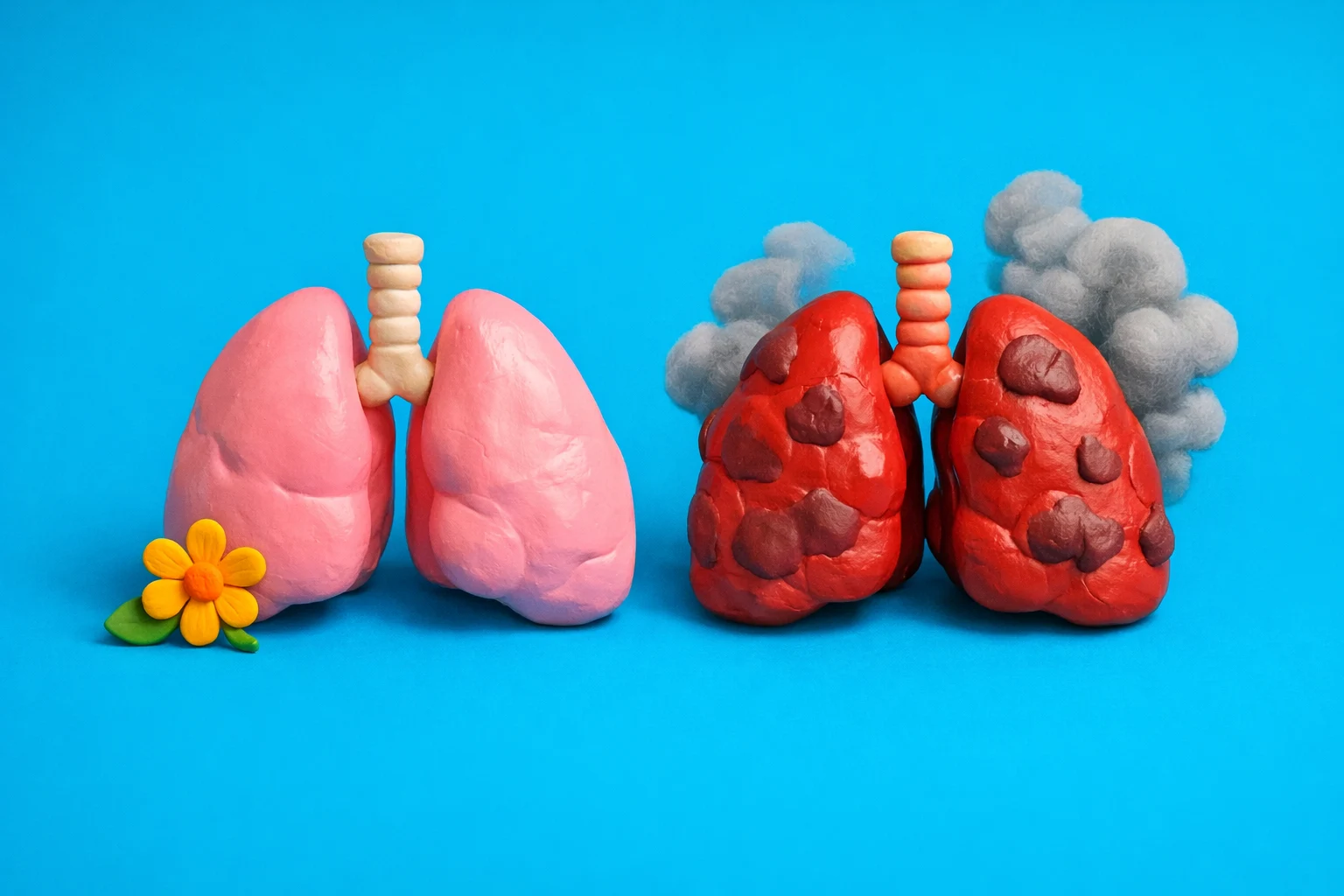 Do I Have Copd Or Asthma - claymation artwork