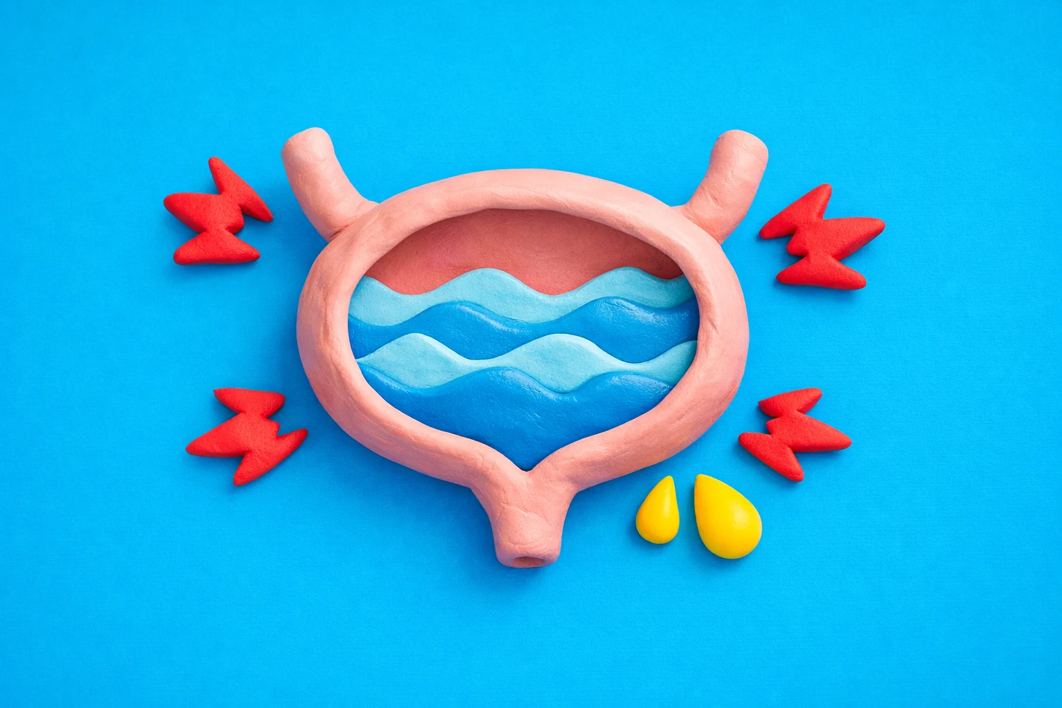 Do I Have Interstitial Cystitis - claymation artwork