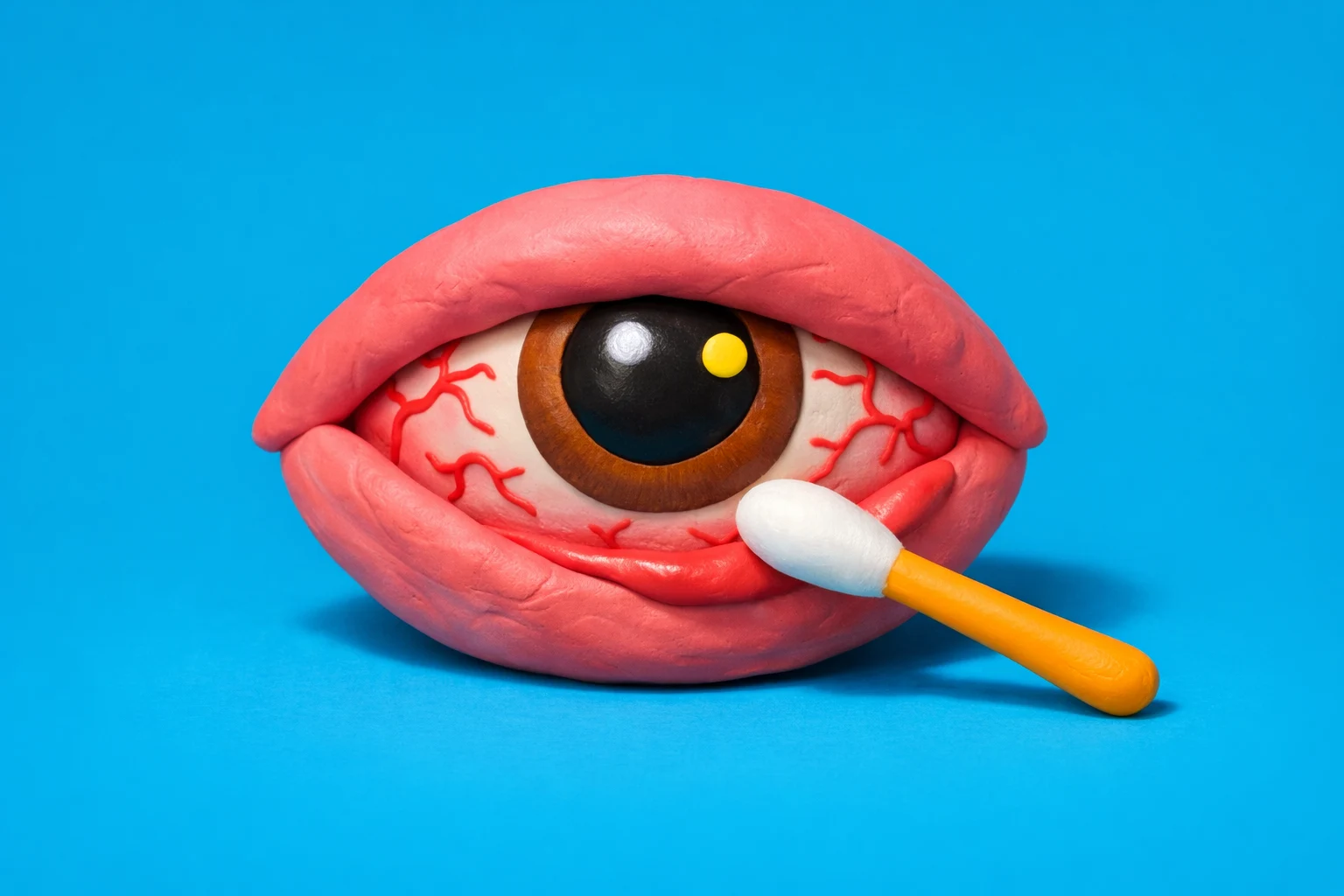 Do I Have Pink Eye - claymation artwork