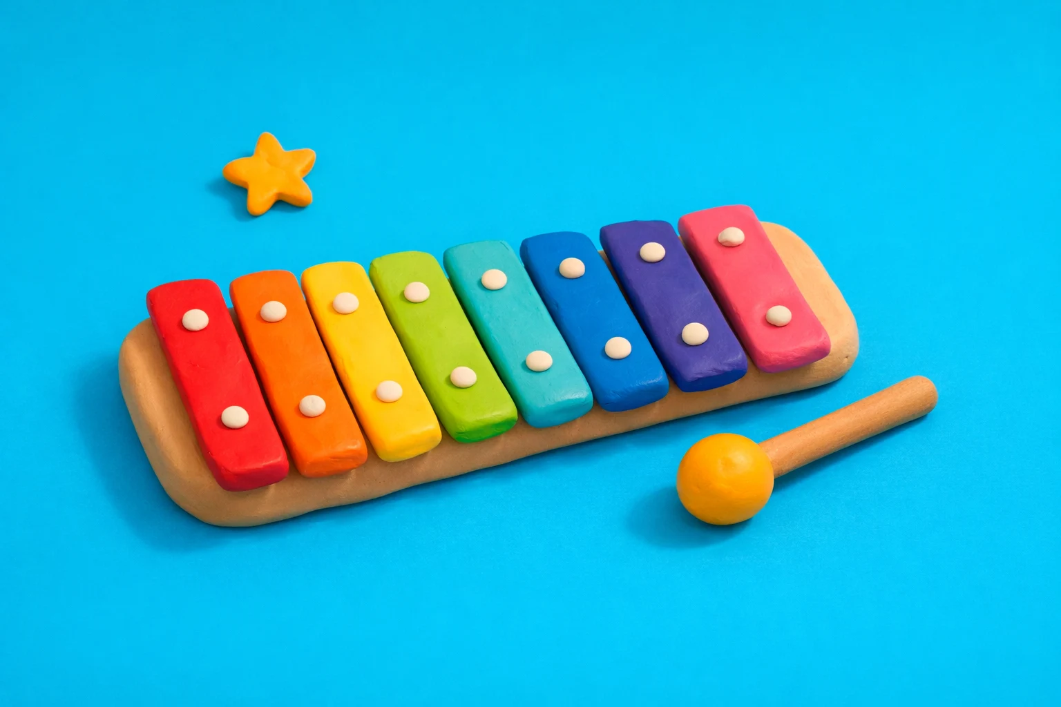 Music Trivia For Kids - claymation artwork