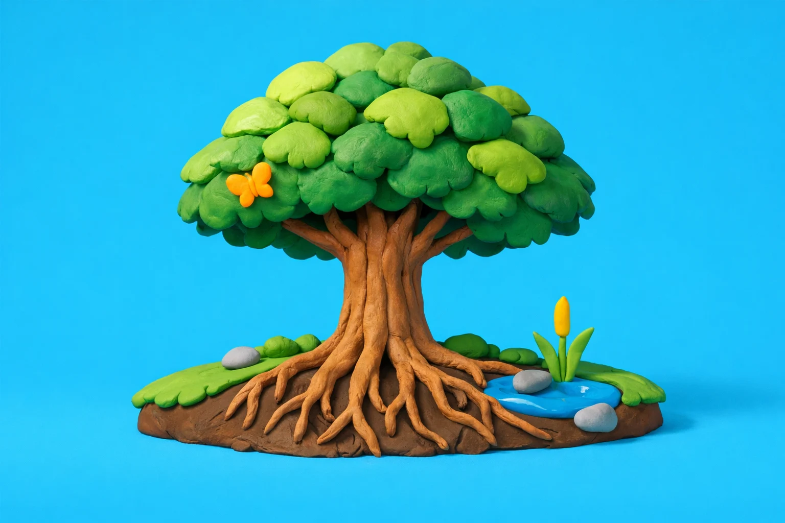 Environmental Science - claymation artwork