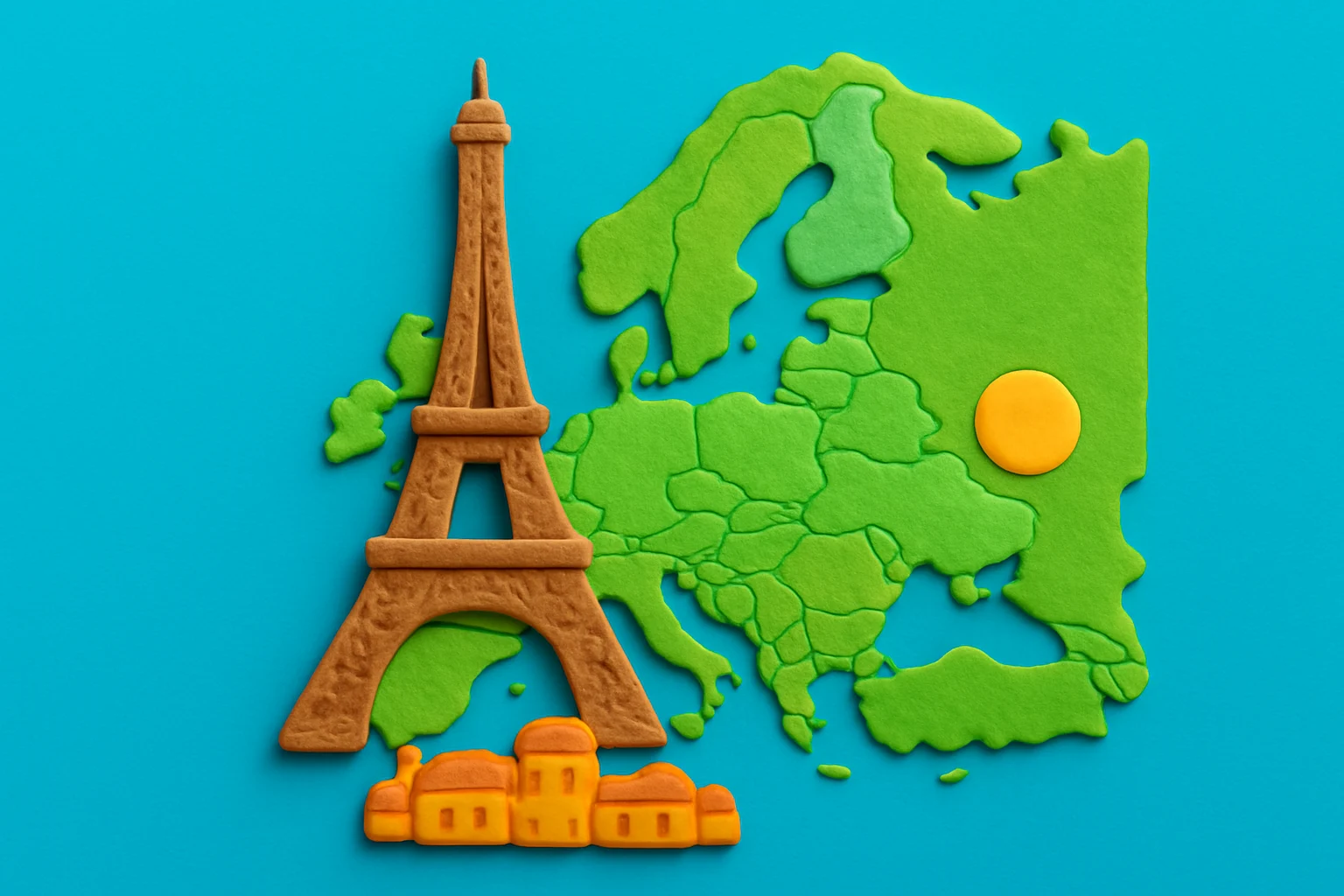 European Capital Cities - claymation artwork