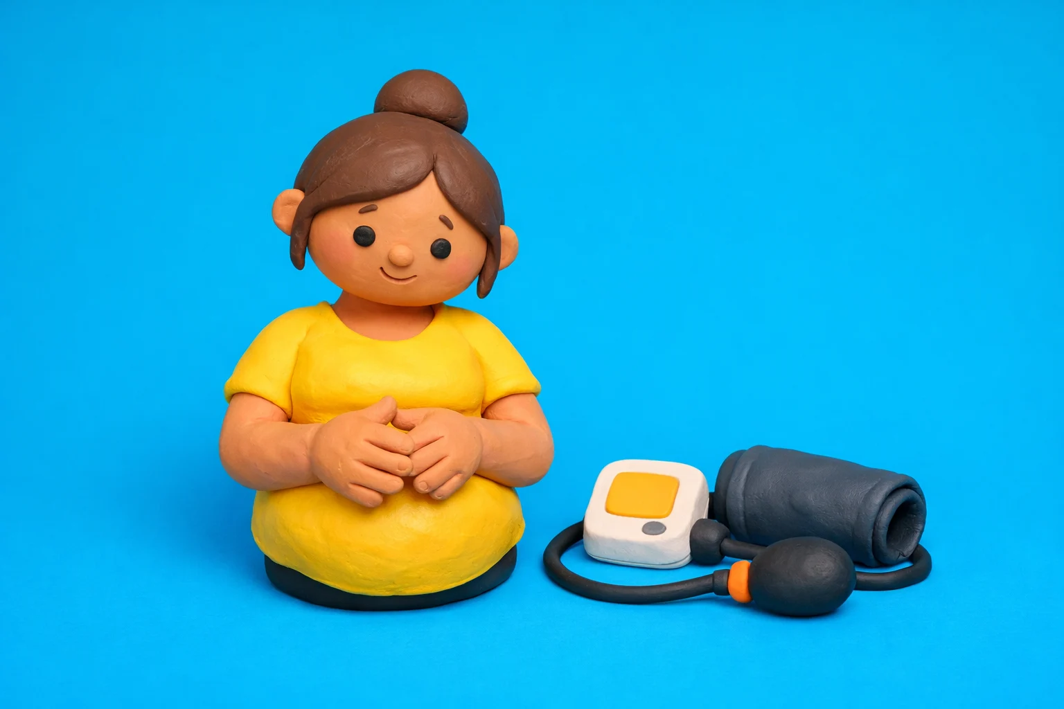 Do I Have Preeclampsia - claymation artwork