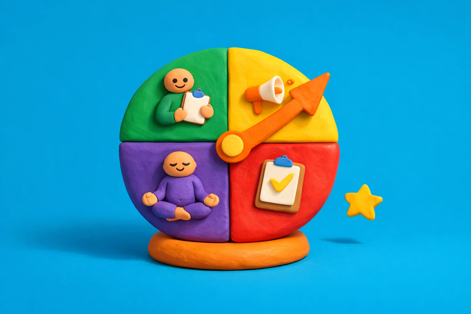 Four Tendencies - claymation artwork