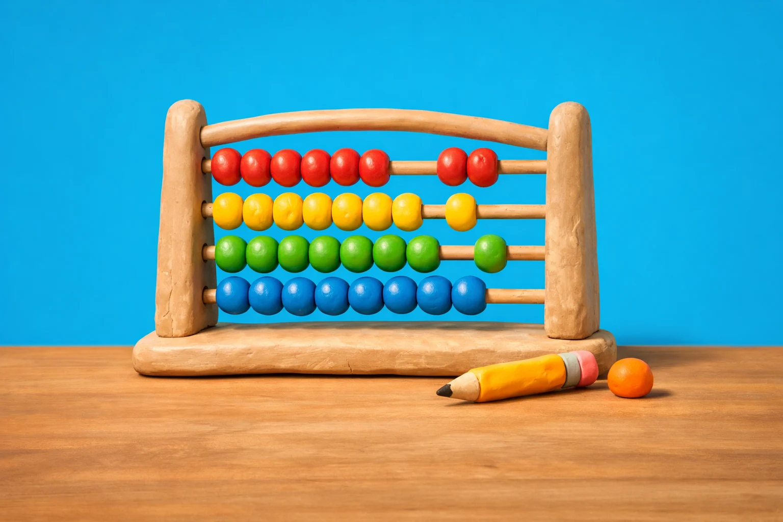 4th Grade Math - claymation artwork