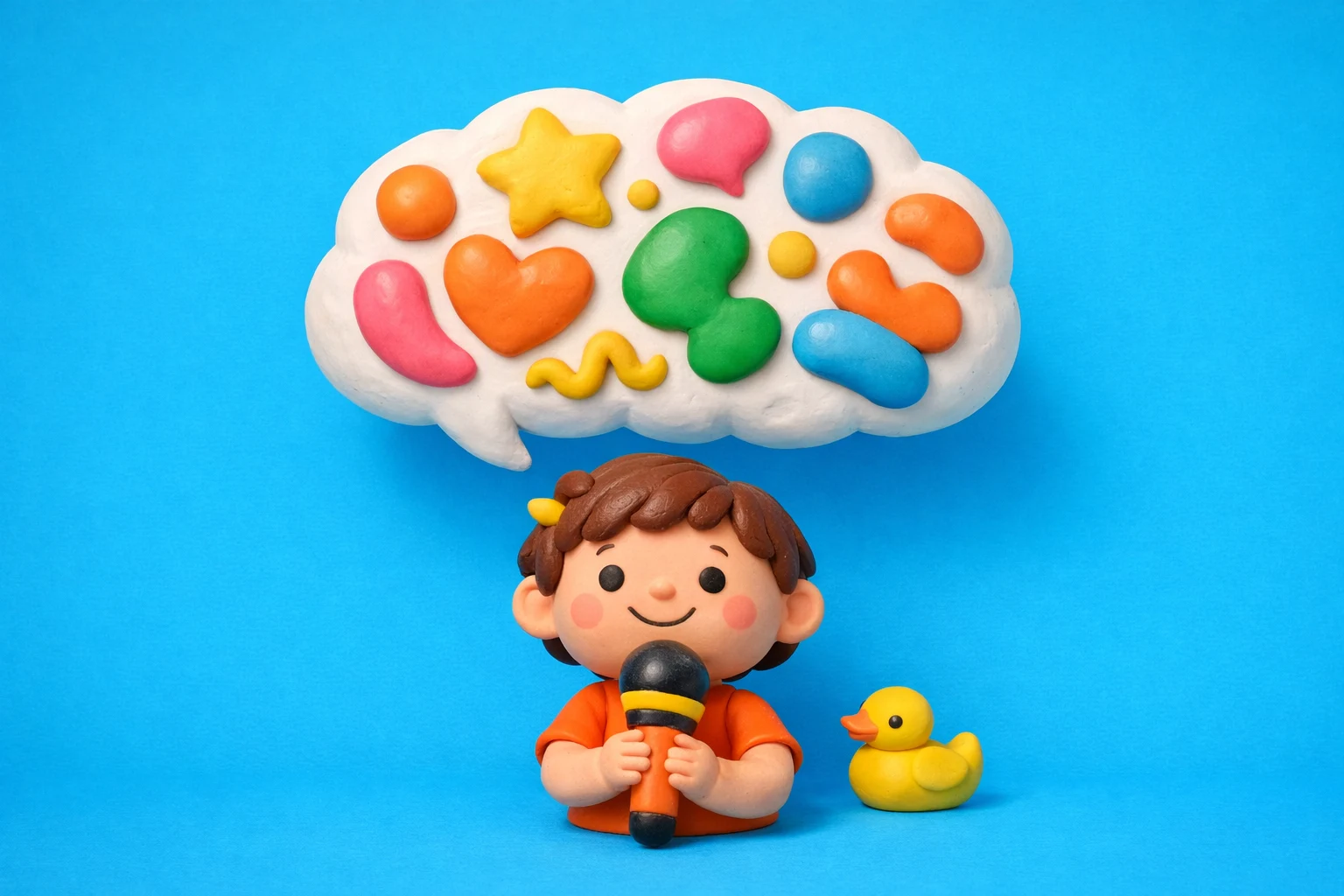 Does My Child Need Speech Therapy - claymation artwork