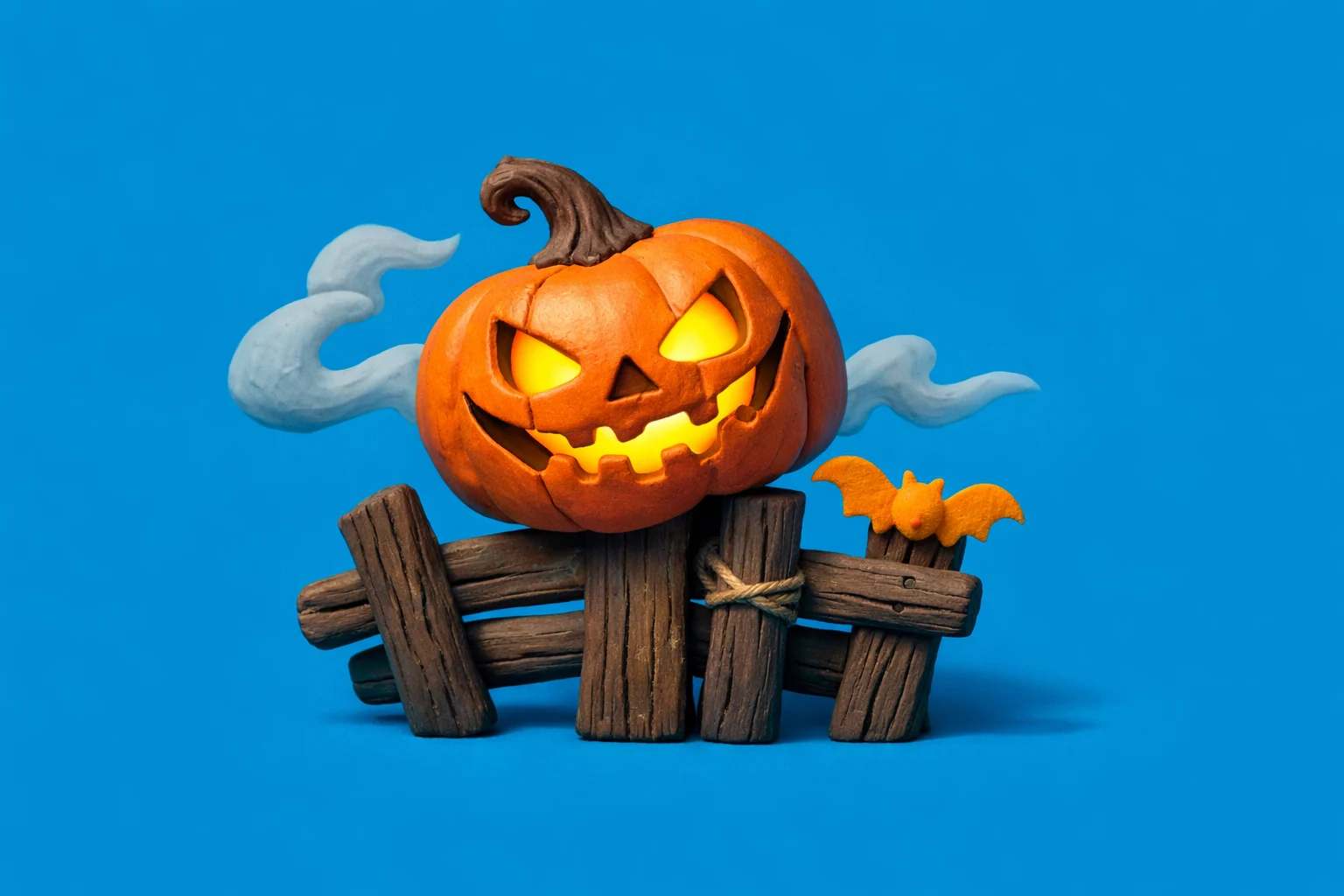 Halloween Town Trivia - claymation artwork