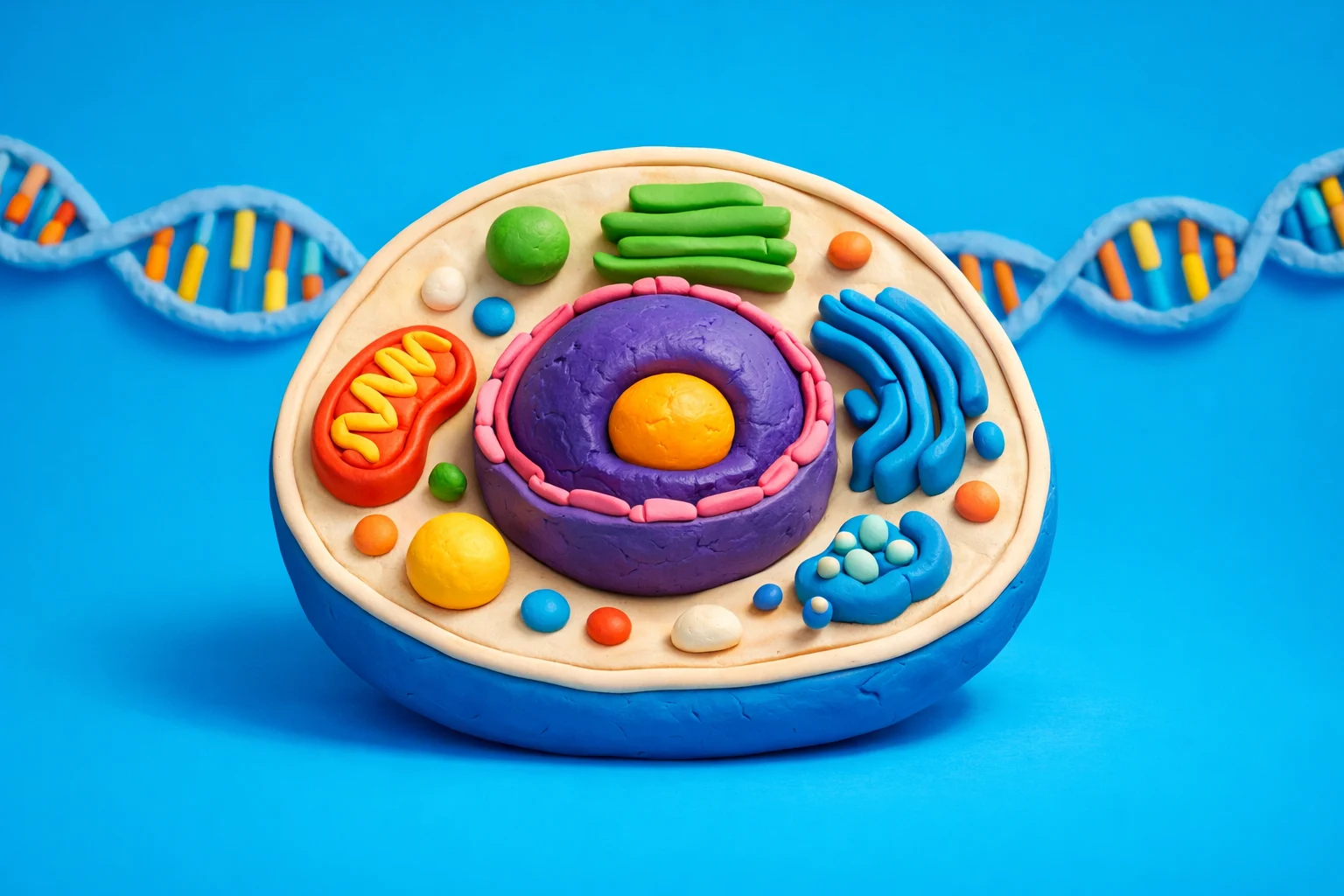 Honors Biology 9th Grade - claymation artwork