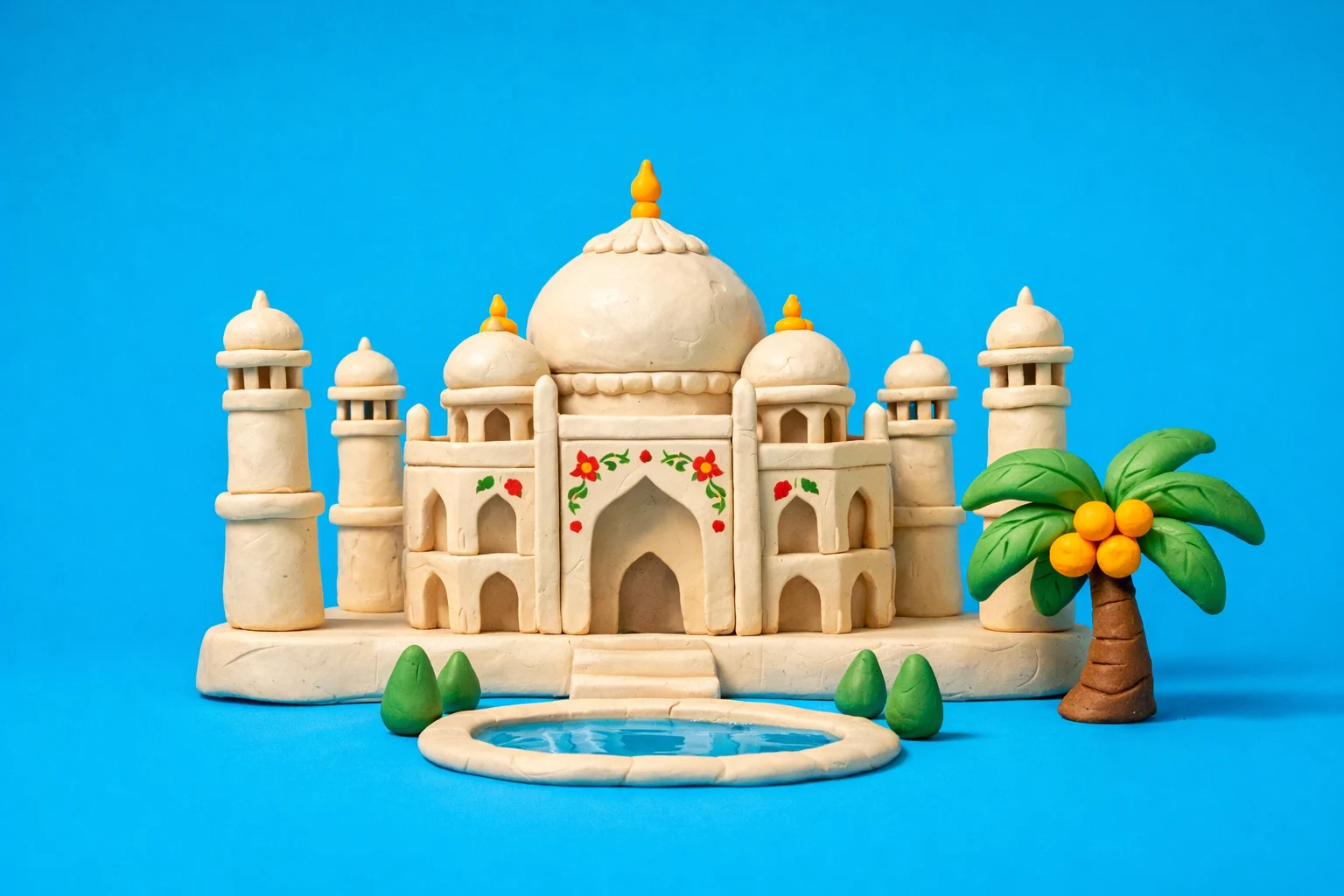 Quiz About India - claymation artwork