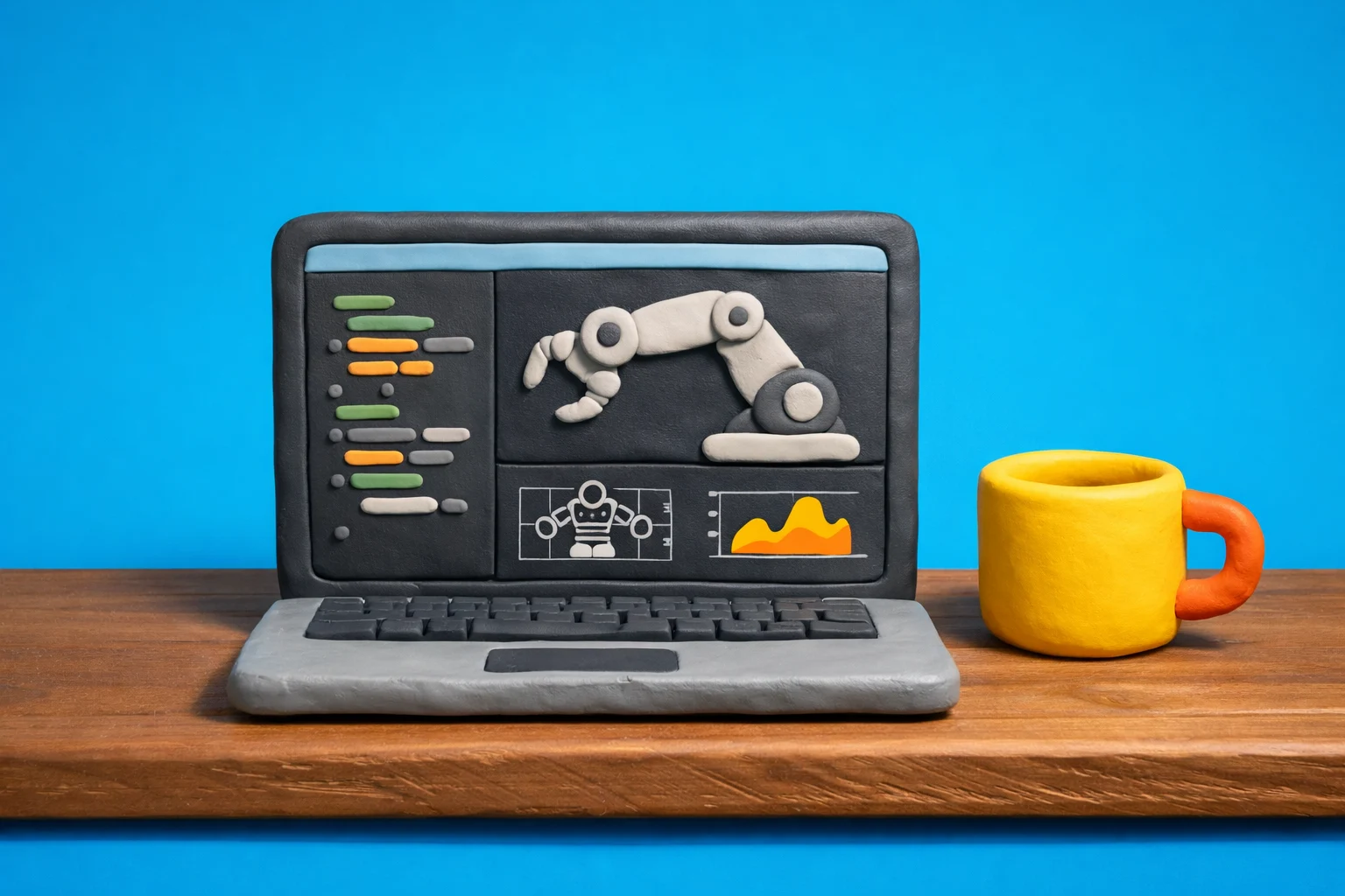 What Online Sources Provide Robotics Practice Questions? - claymation artwork