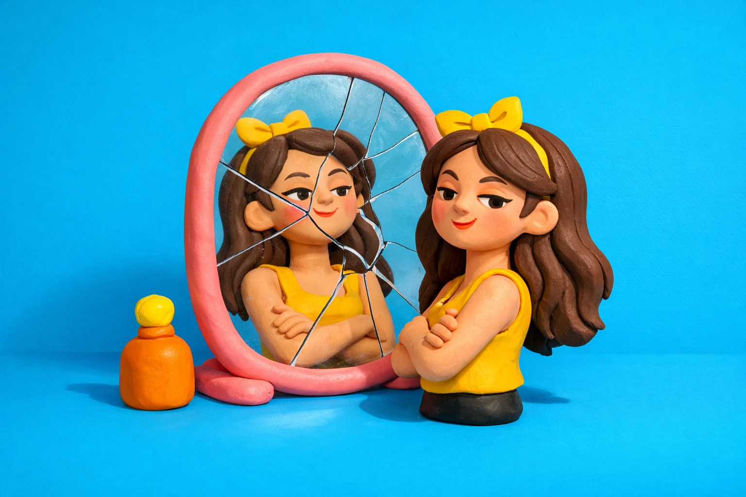 Is My Daughter A Narcissist - claymation artwork