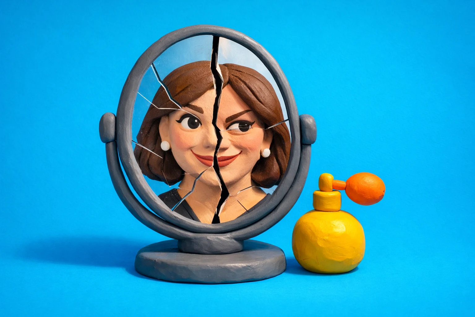 Is My Mom A Narcissist - claymation artwork