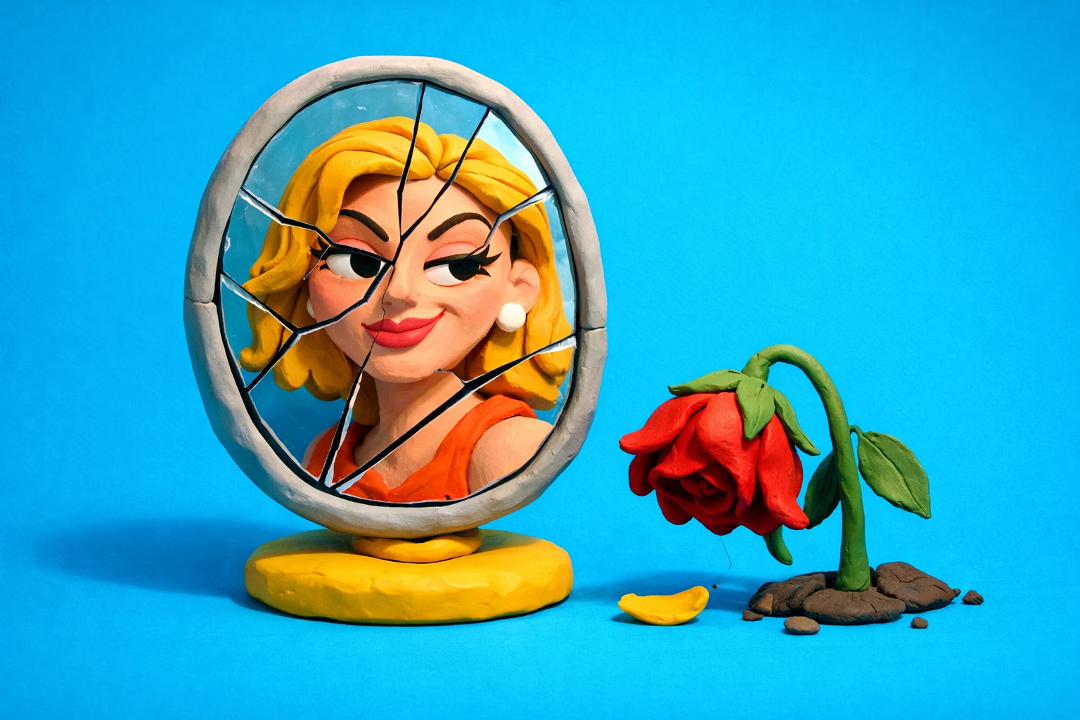 Is My Sister A Narcissist - claymation artwork