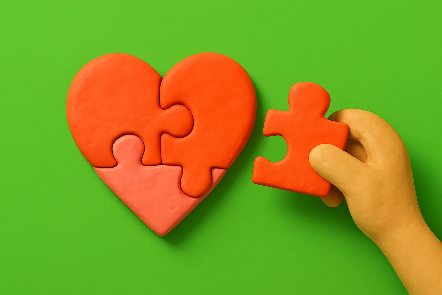 Love Language Quiz Discover How You Give and Receive - claymation artwork