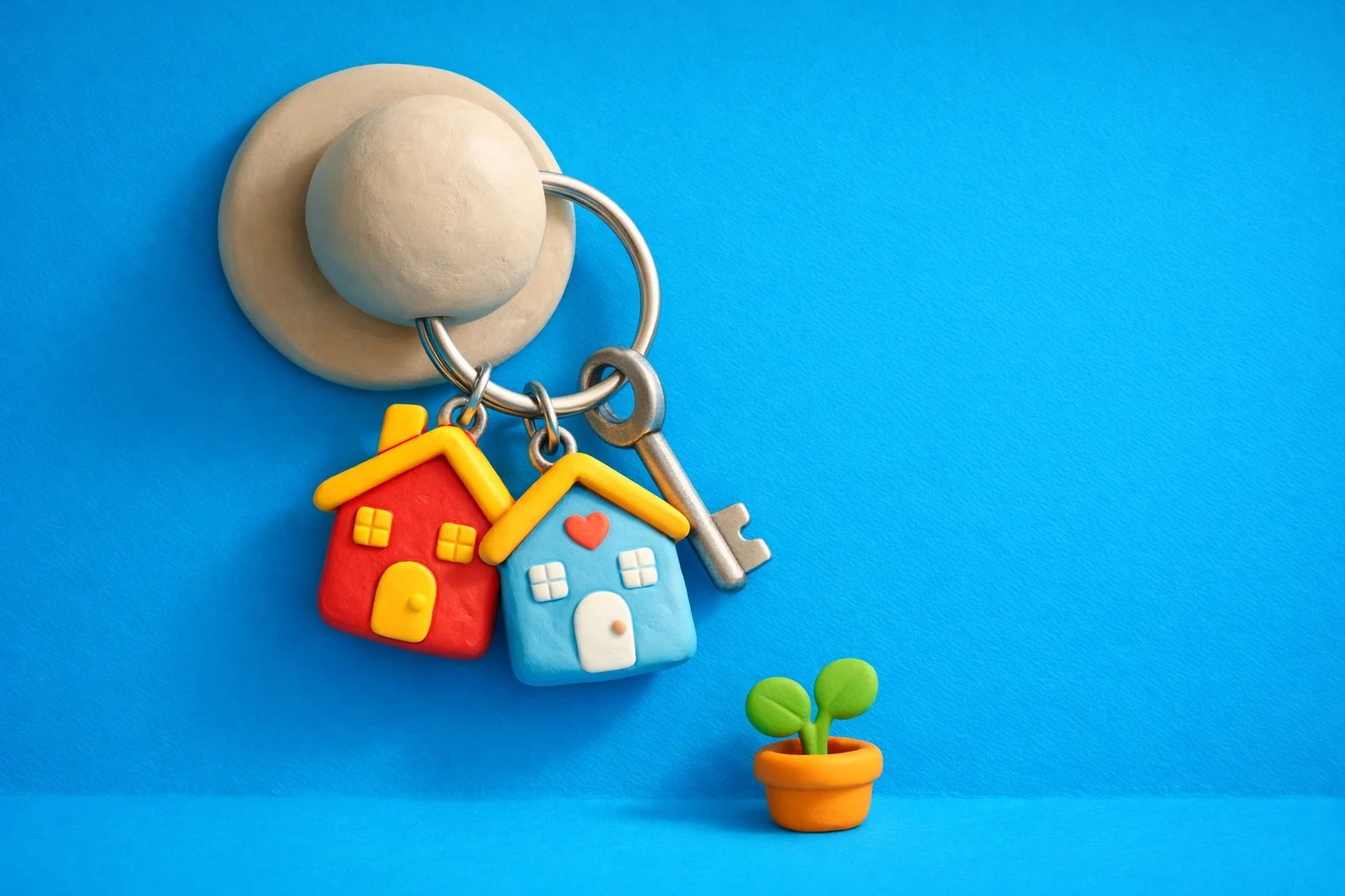 Should We Move In Together - claymation artwork