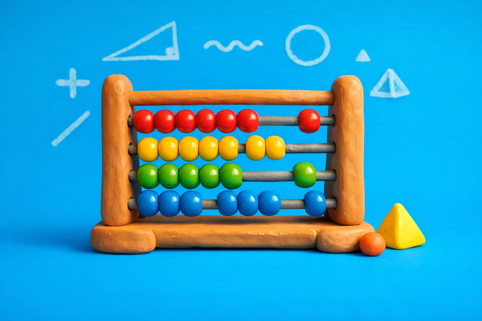 Math Trivia - claymation artwork