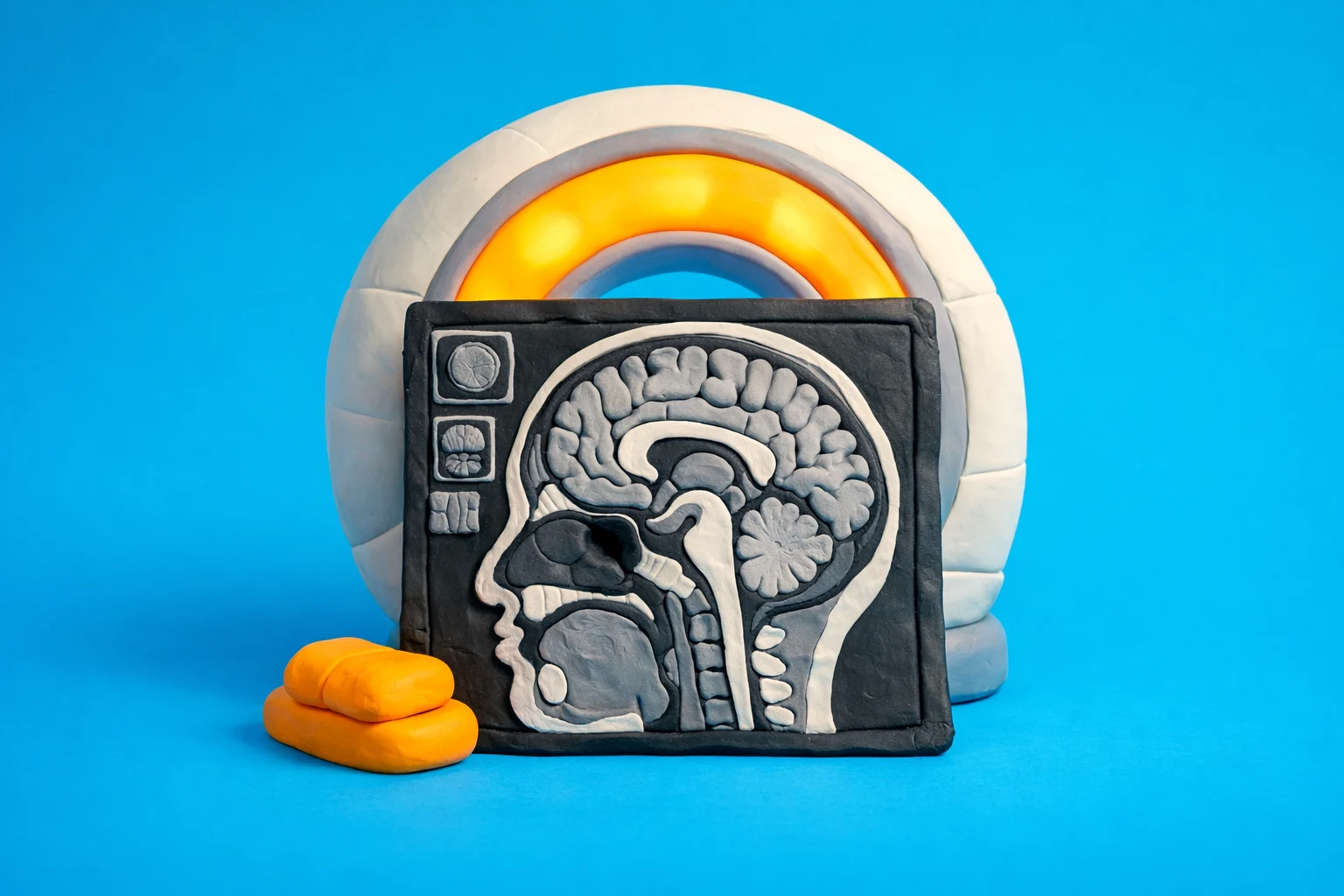 Mri - claymation artwork