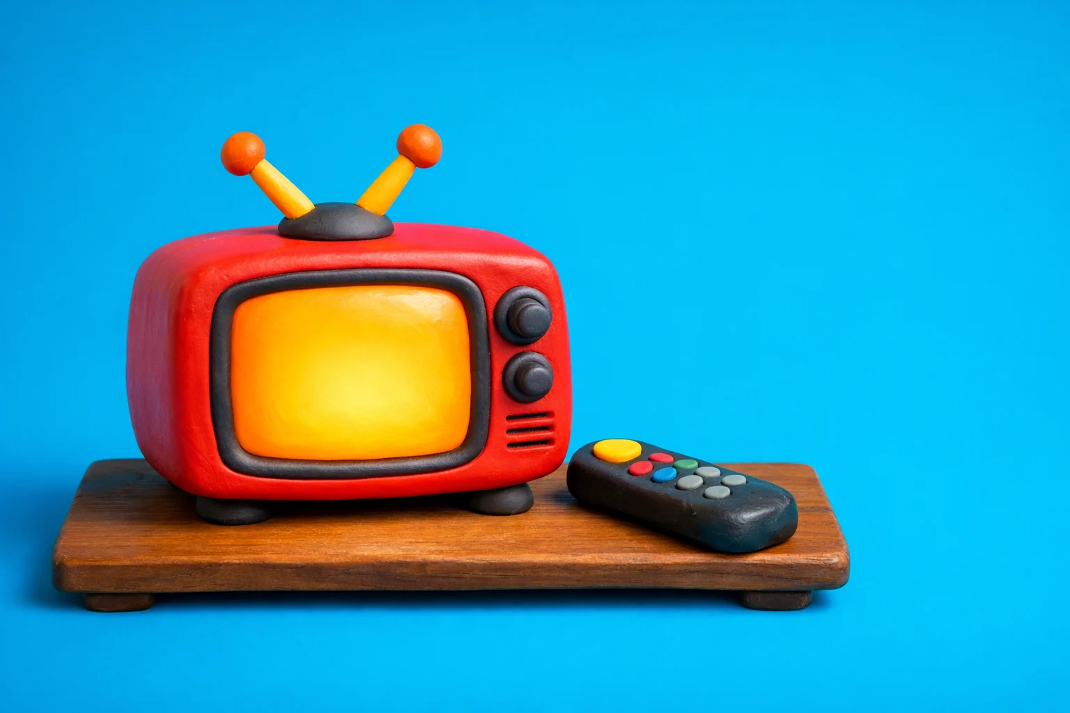 Netflix Trivia Game - claymation artwork