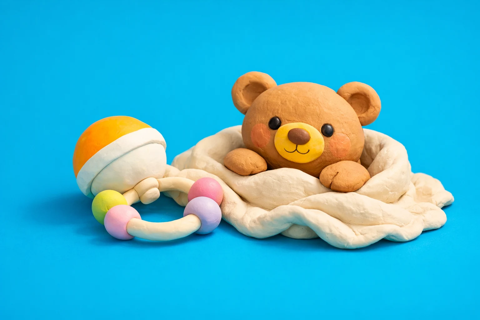 Baby Trivia Questions - claymation artwork