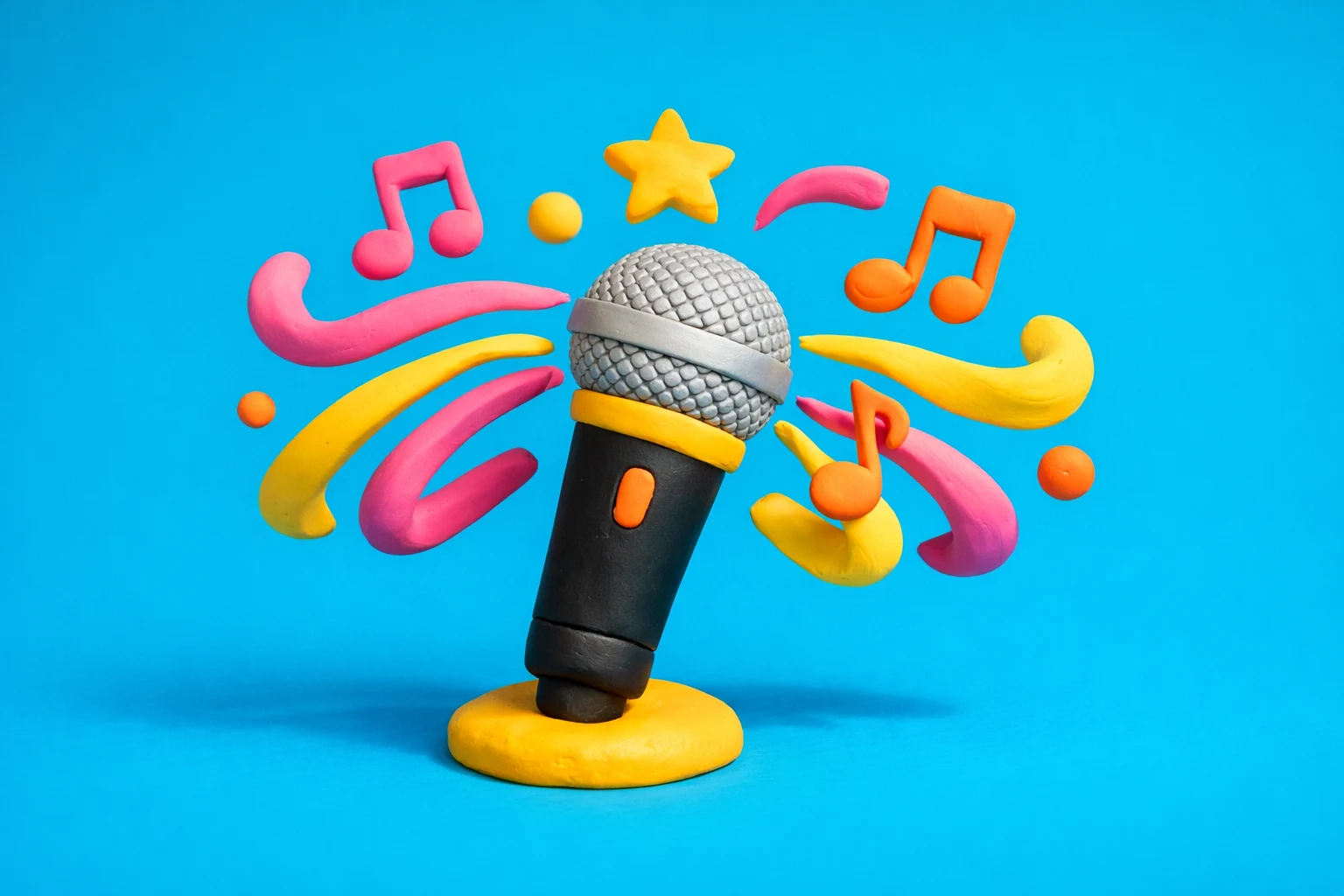 Pop Music - claymation artwork