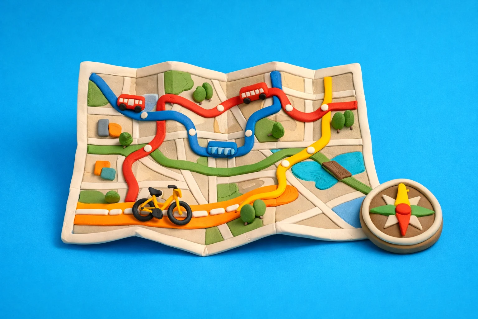 Transportation Planning Exam Questions - claymation artwork