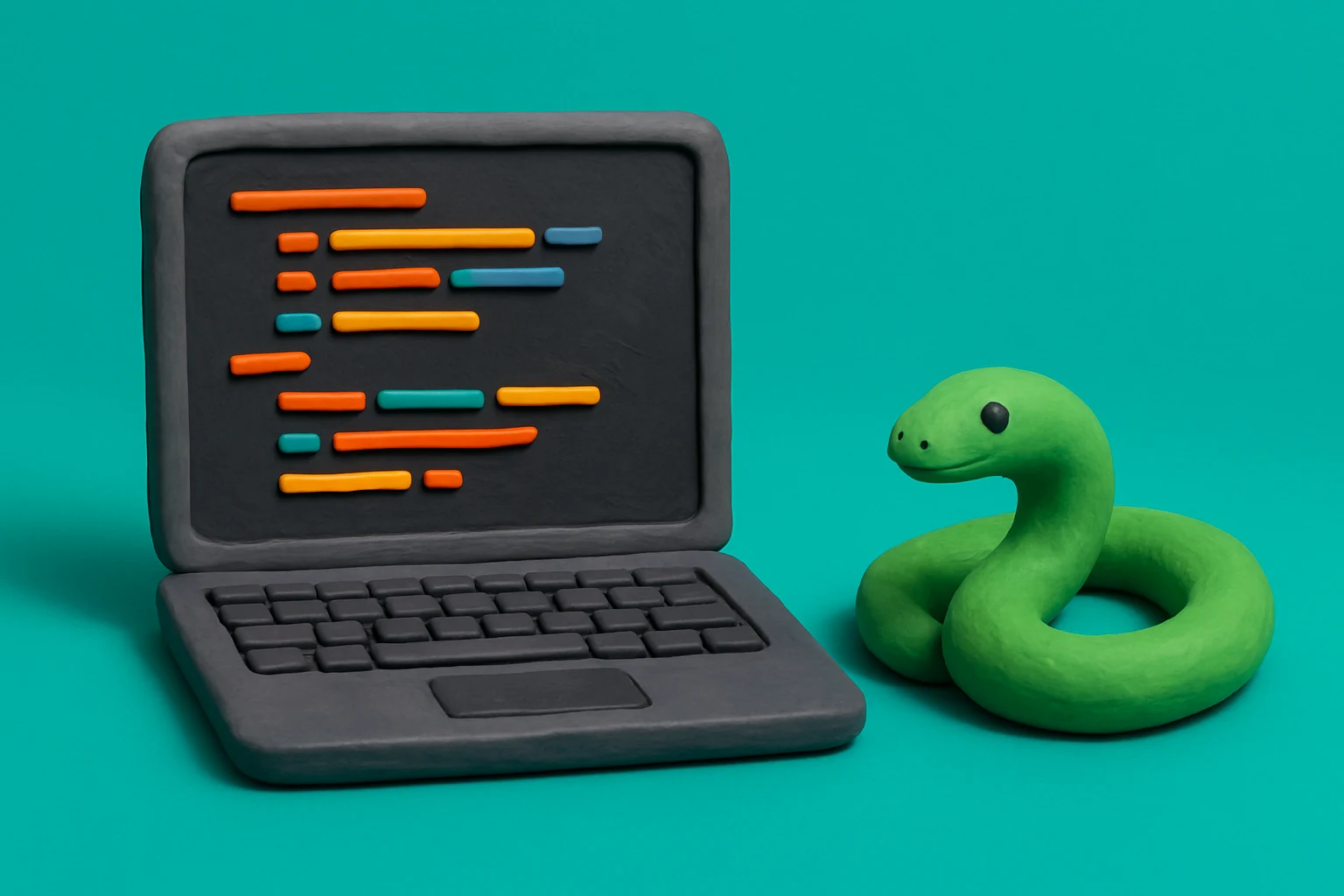 Python Programming Quiz Test Your Code Skills - claymation artwork