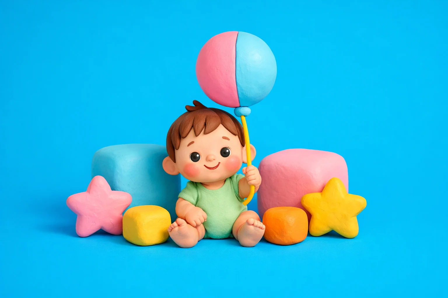 Boy Or Girl Test - claymation artwork