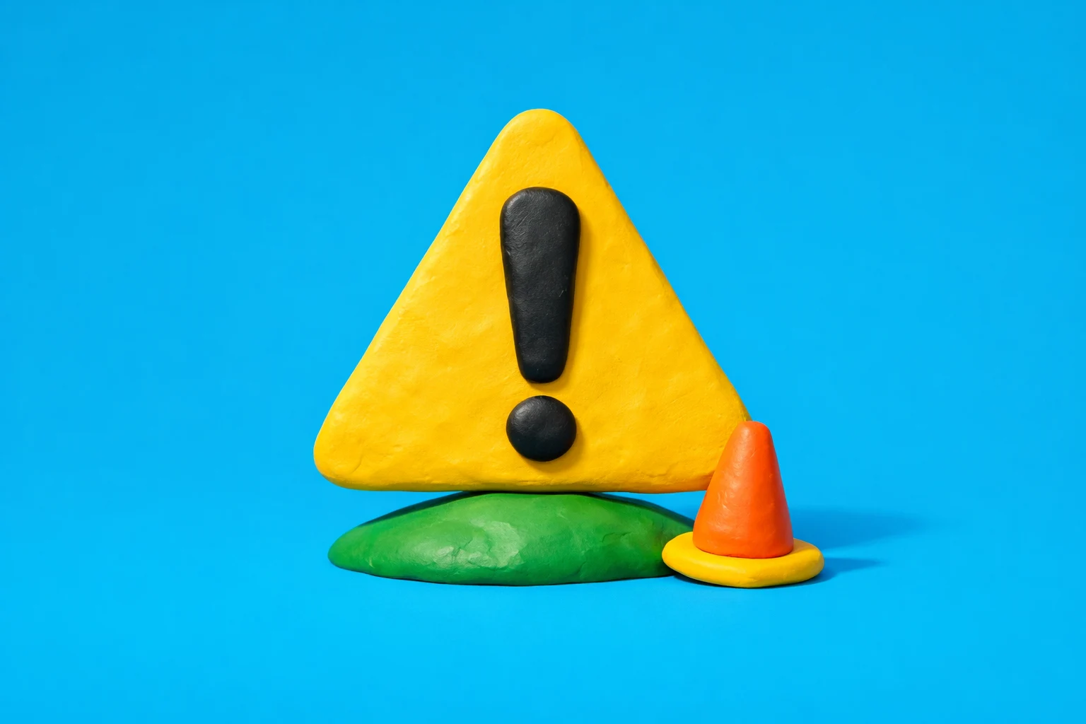 Safety Signs Identification - claymation artwork