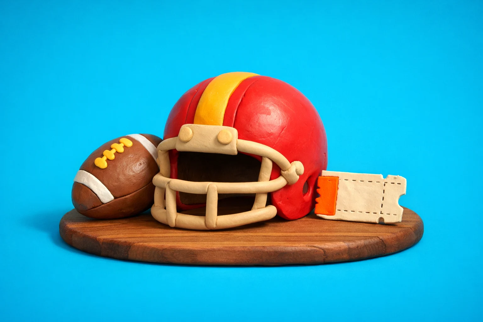 49ers Trivia - claymation artwork