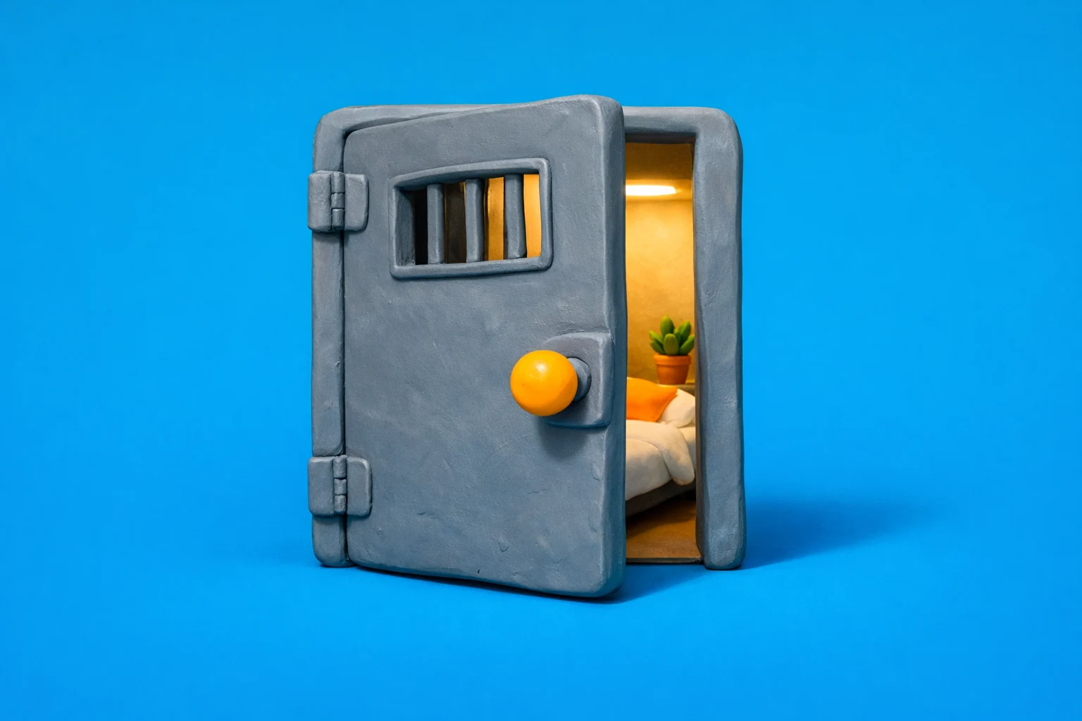 Signs You Need To Go To A Mental Hospital - claymation artwork