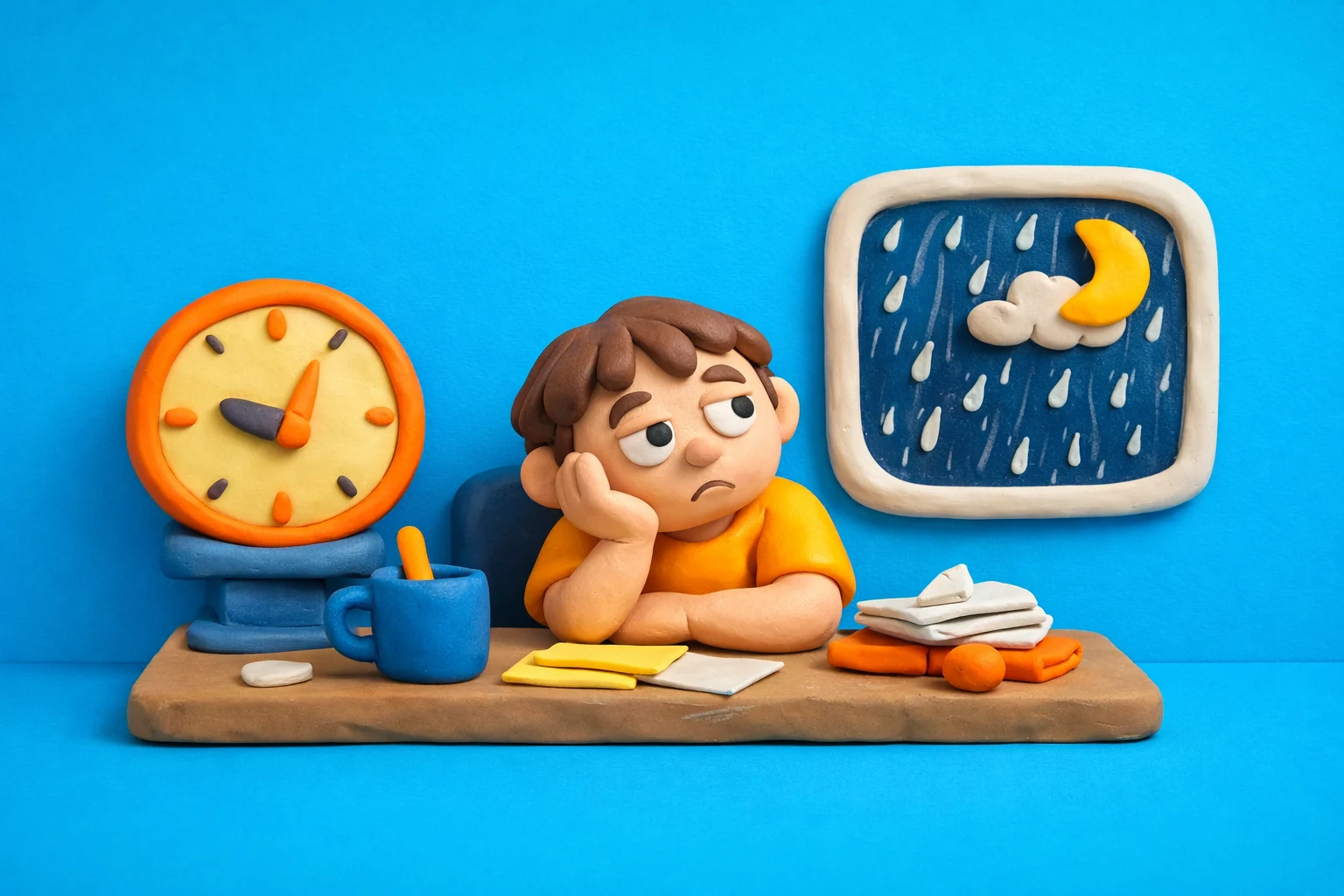 Should I Quit My Job - claymation artwork